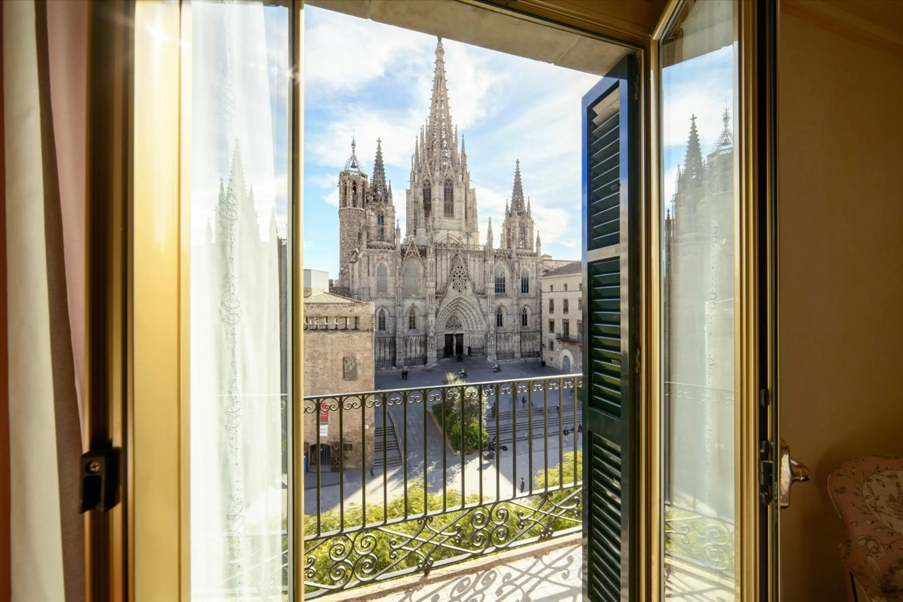 View (from property/room) in Colón Hotel Barcelona