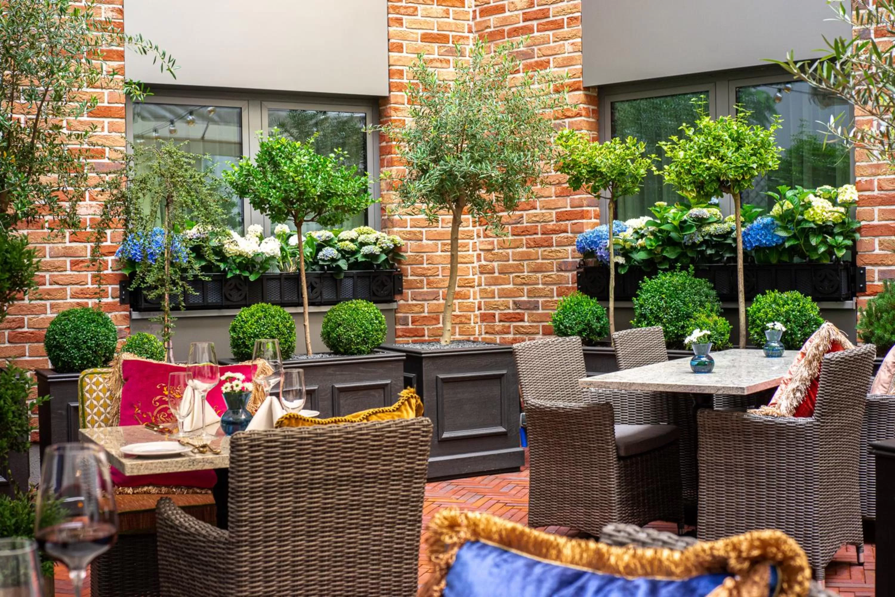 Patio in Bachleda Luxury Hotel Kraków - MGallery Collection