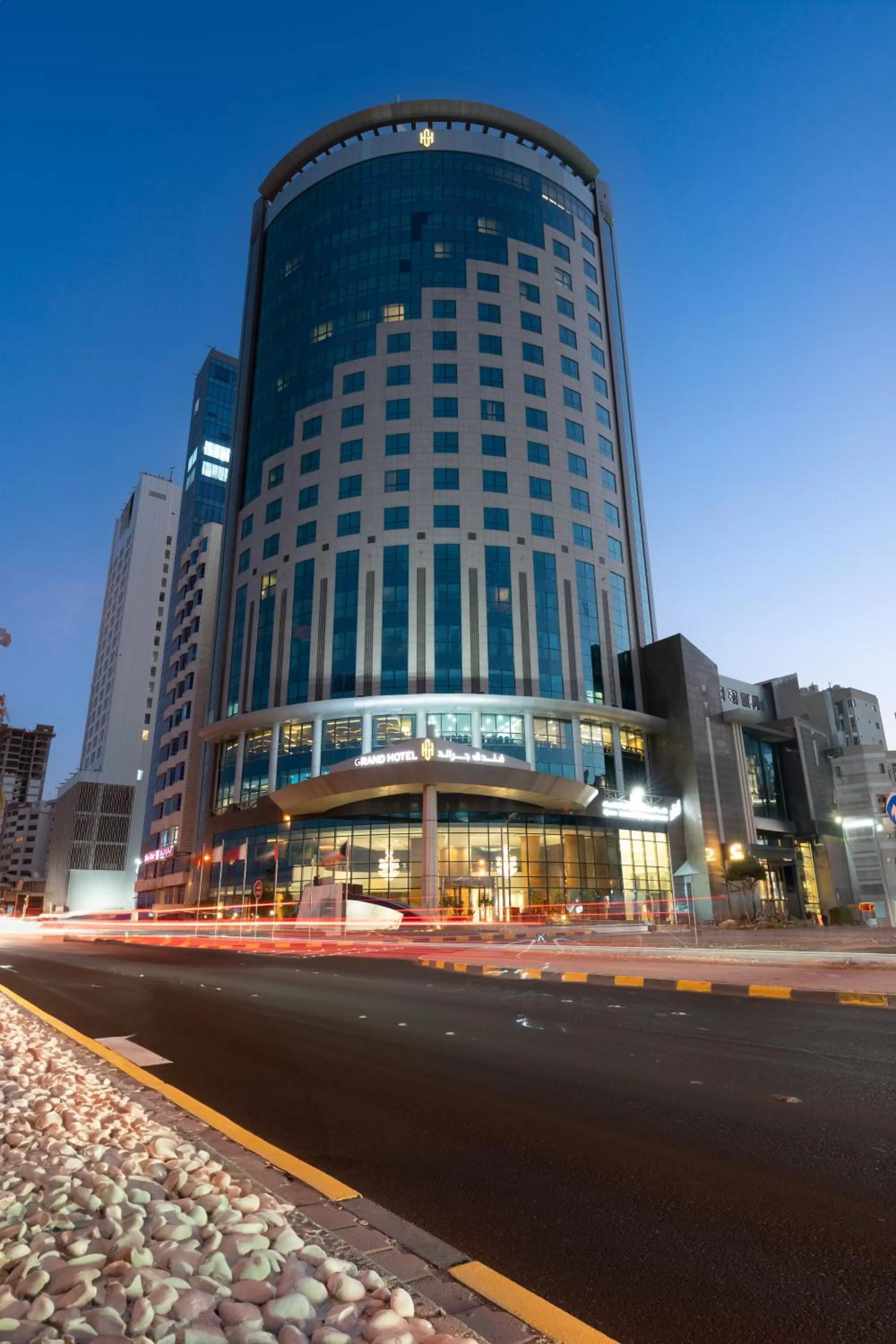 Property building in Kuwait Grand Hotel