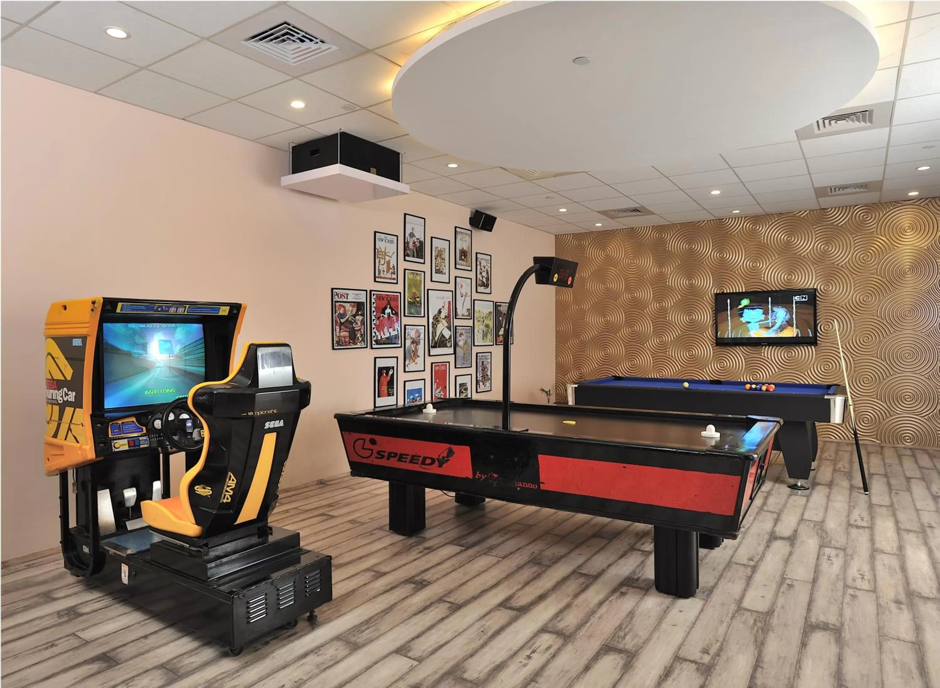 Game Room in Marina- Shimla First Designer Boutique Hotel