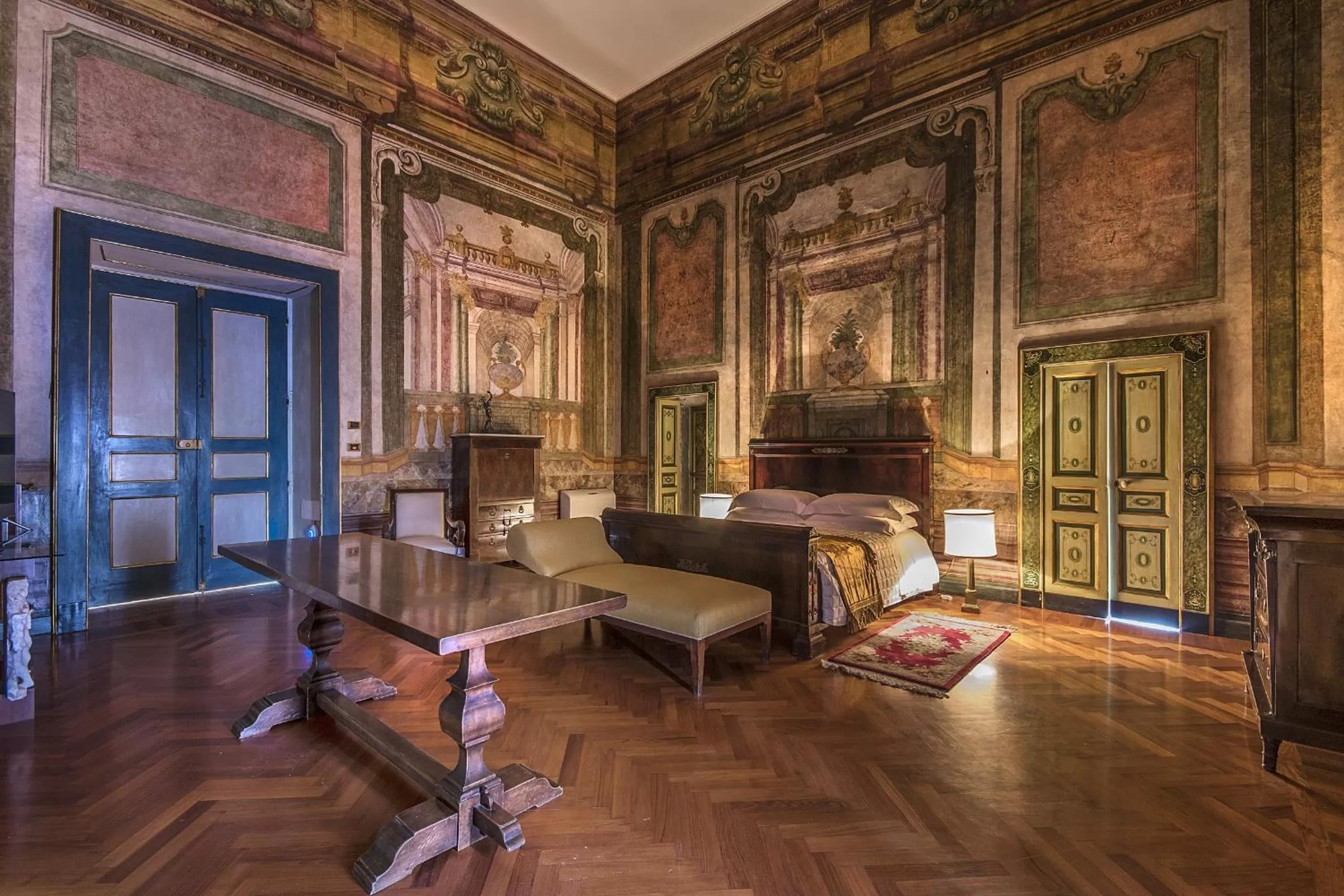 Bed in VILLA DURANTE