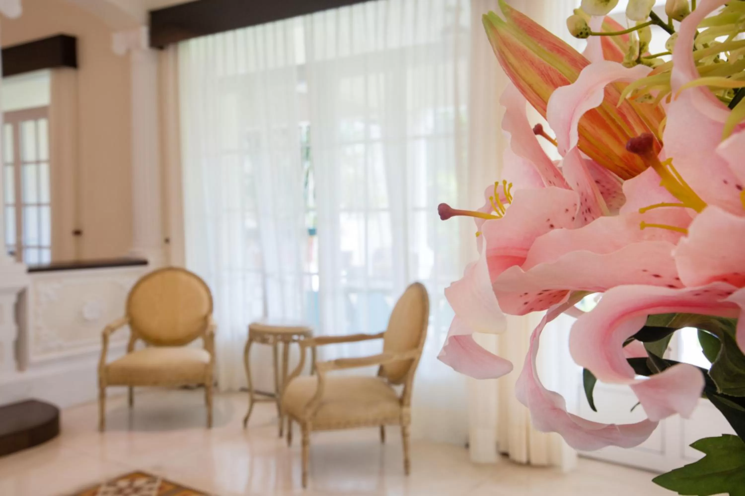 Decorative detail in Delfina Boutique Hotel