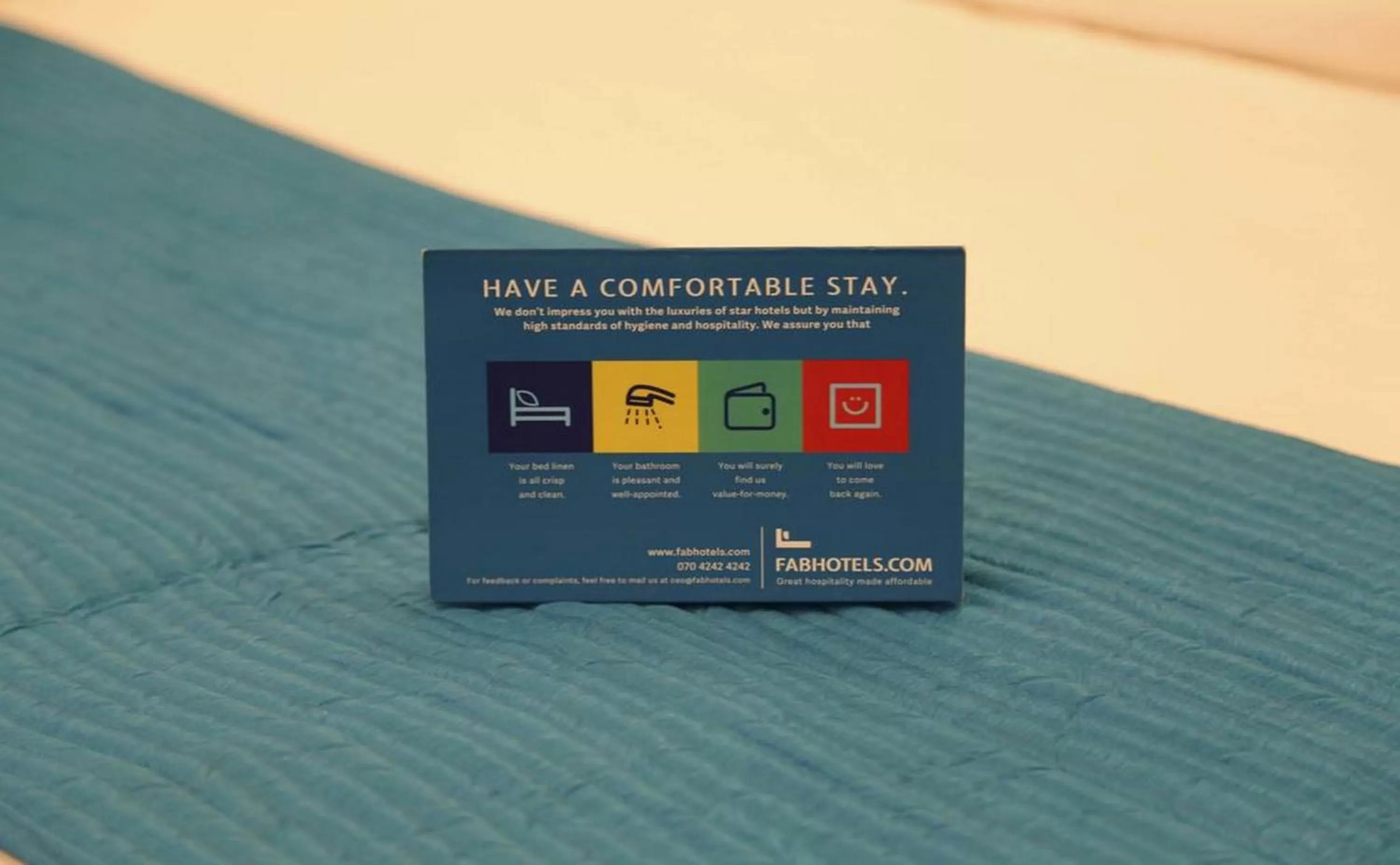 room service in FabHotel Golden Gate - Nr Hitech City