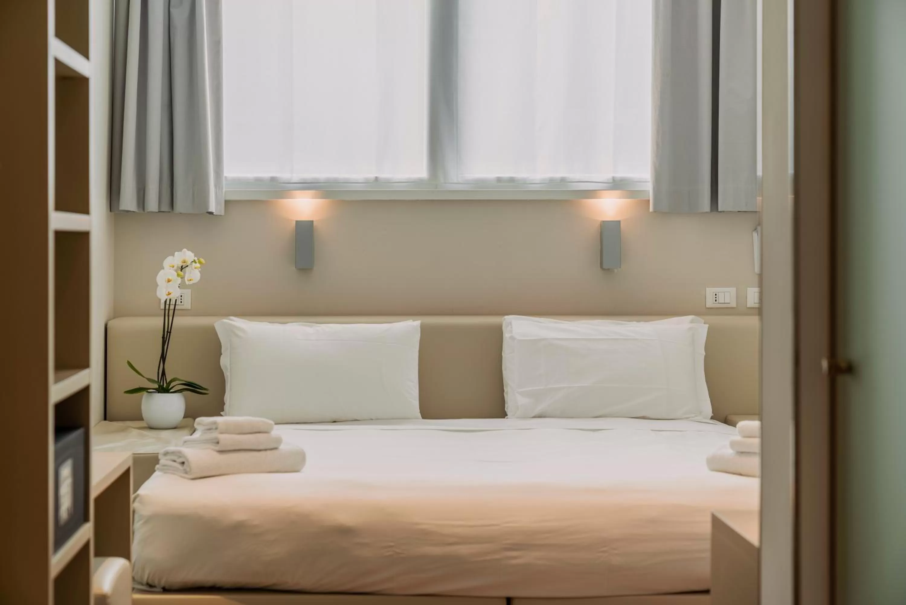 Bedroom, Bed in Fasthotel Linate