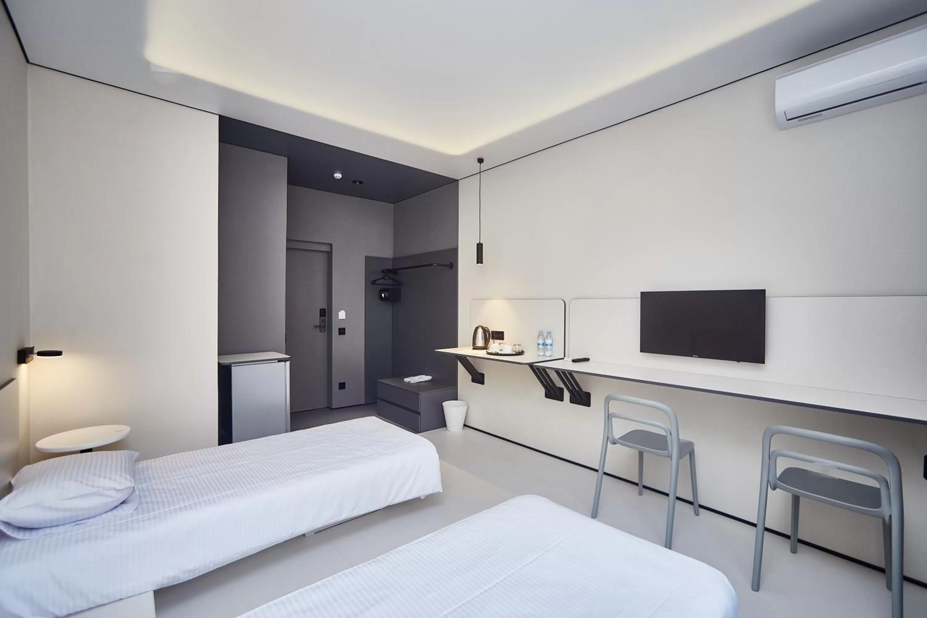 Bed in Ultramarinn Hotel