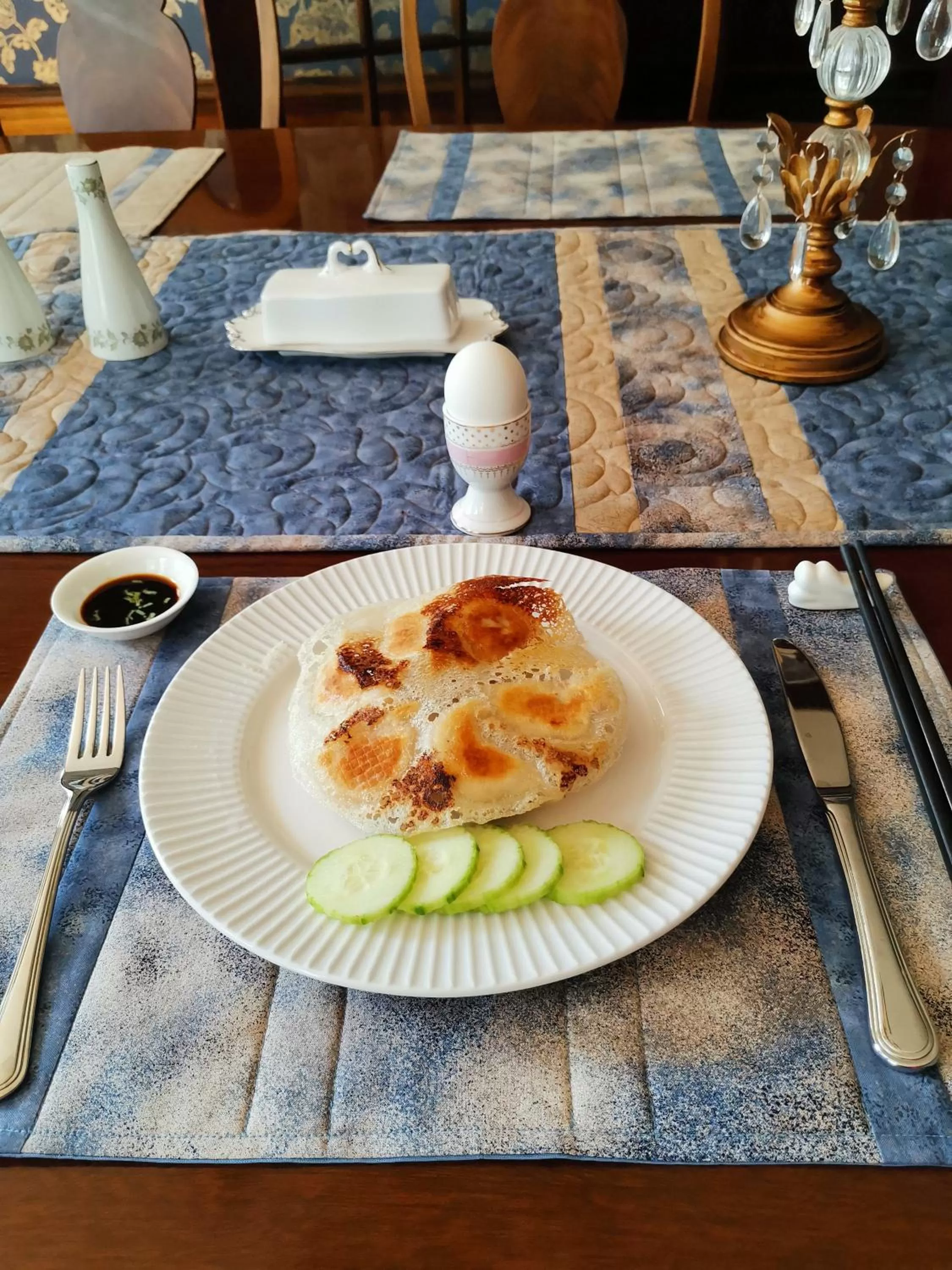 Food in By The River B&B