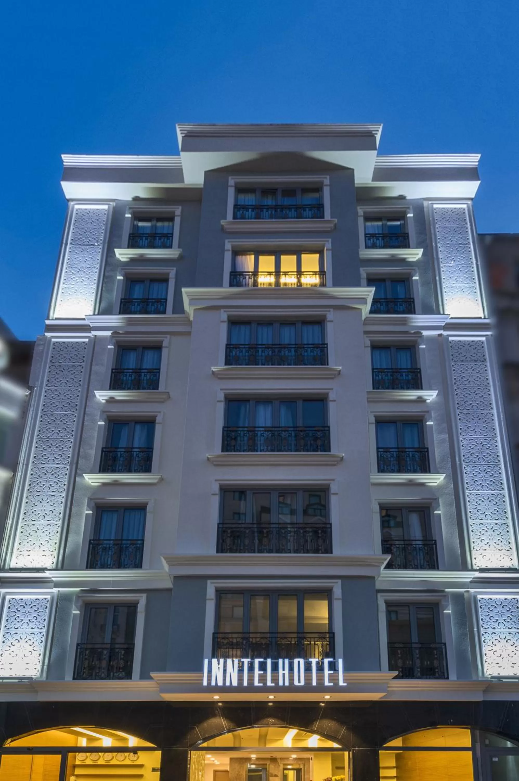Facade/entrance in Inntel Hotel Istanbul