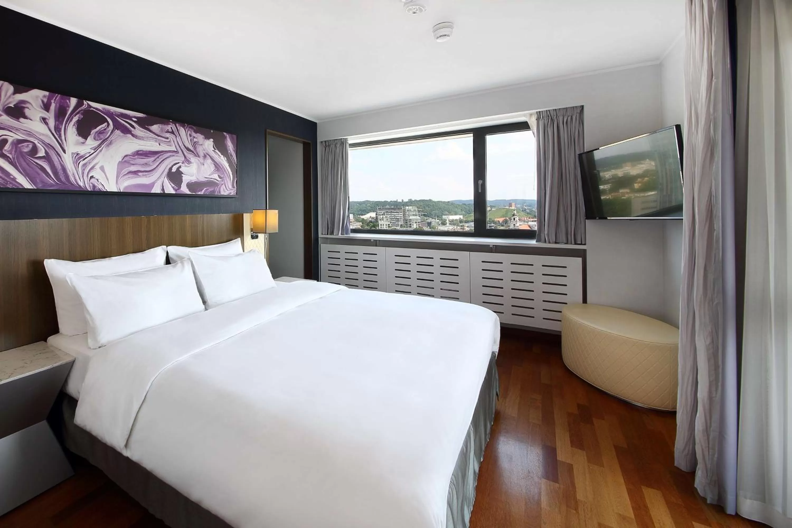 Suite with Balcony and Old Town View in Radisson Blu Hotel Lietuva