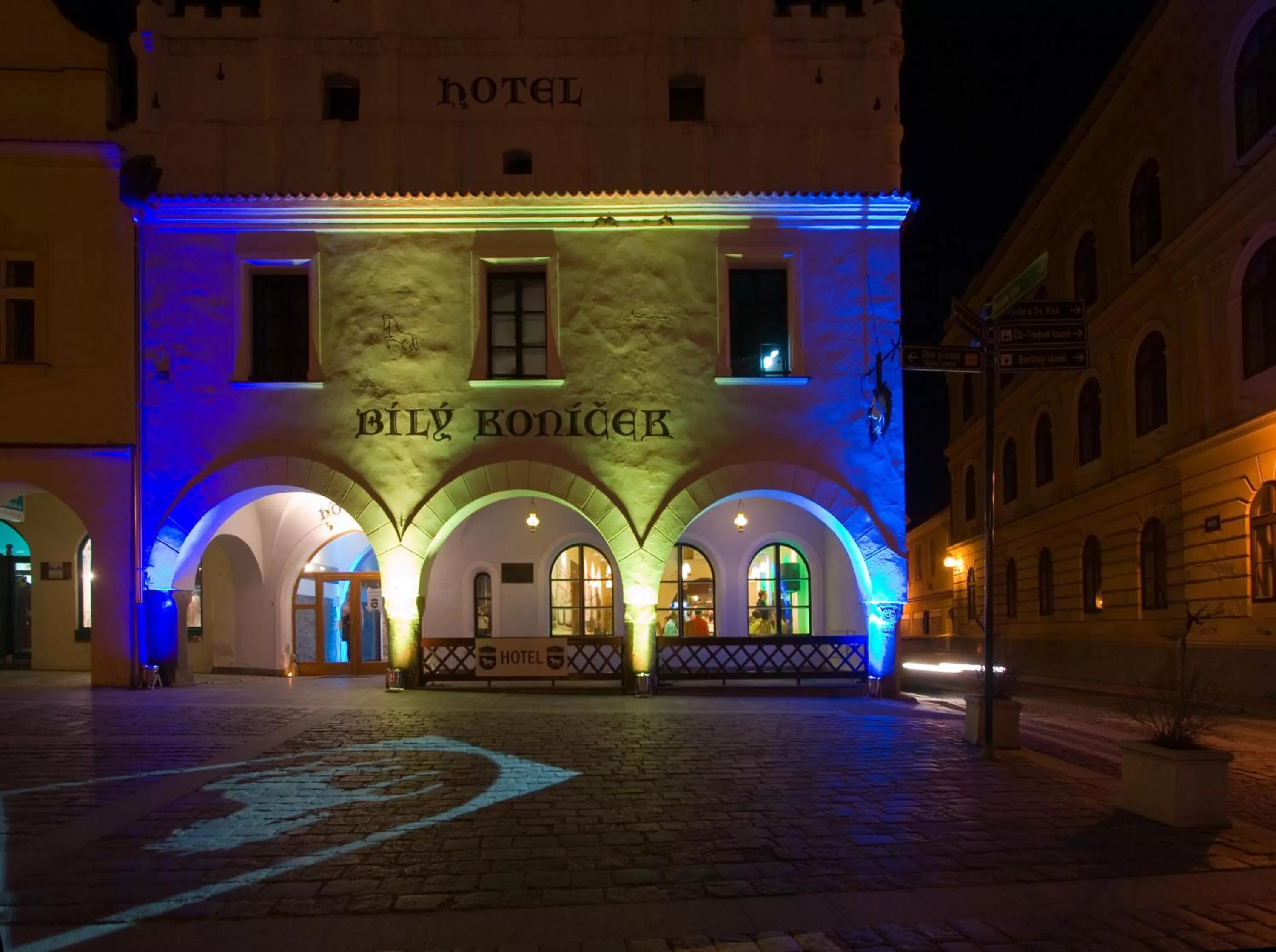 Facade/entrance, Property Building in Hotel Bílý Koníček