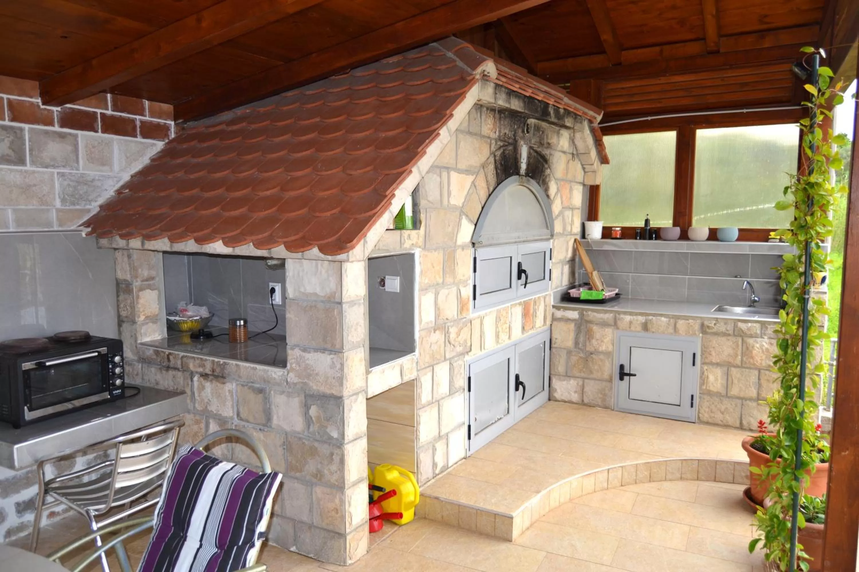 BBQ facilities in Tivat Apartments