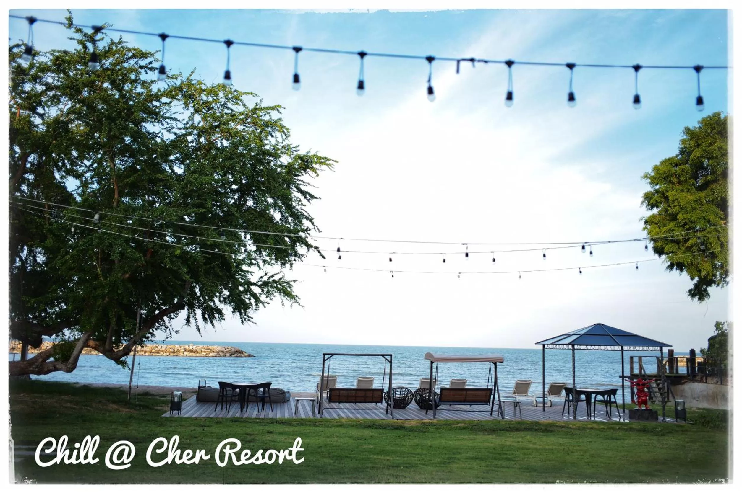 Beach in Cher Resort