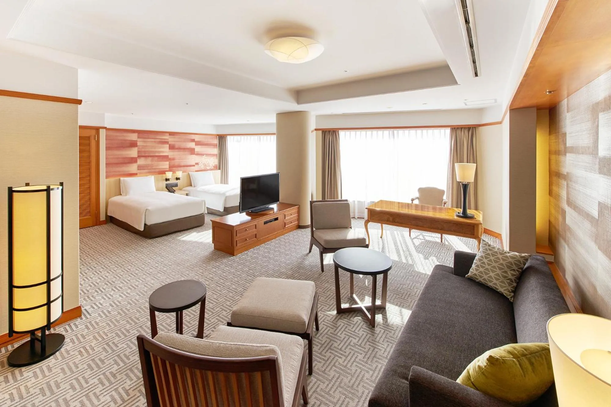 Photo of the whole room in Hotel Gajoen Tokyo