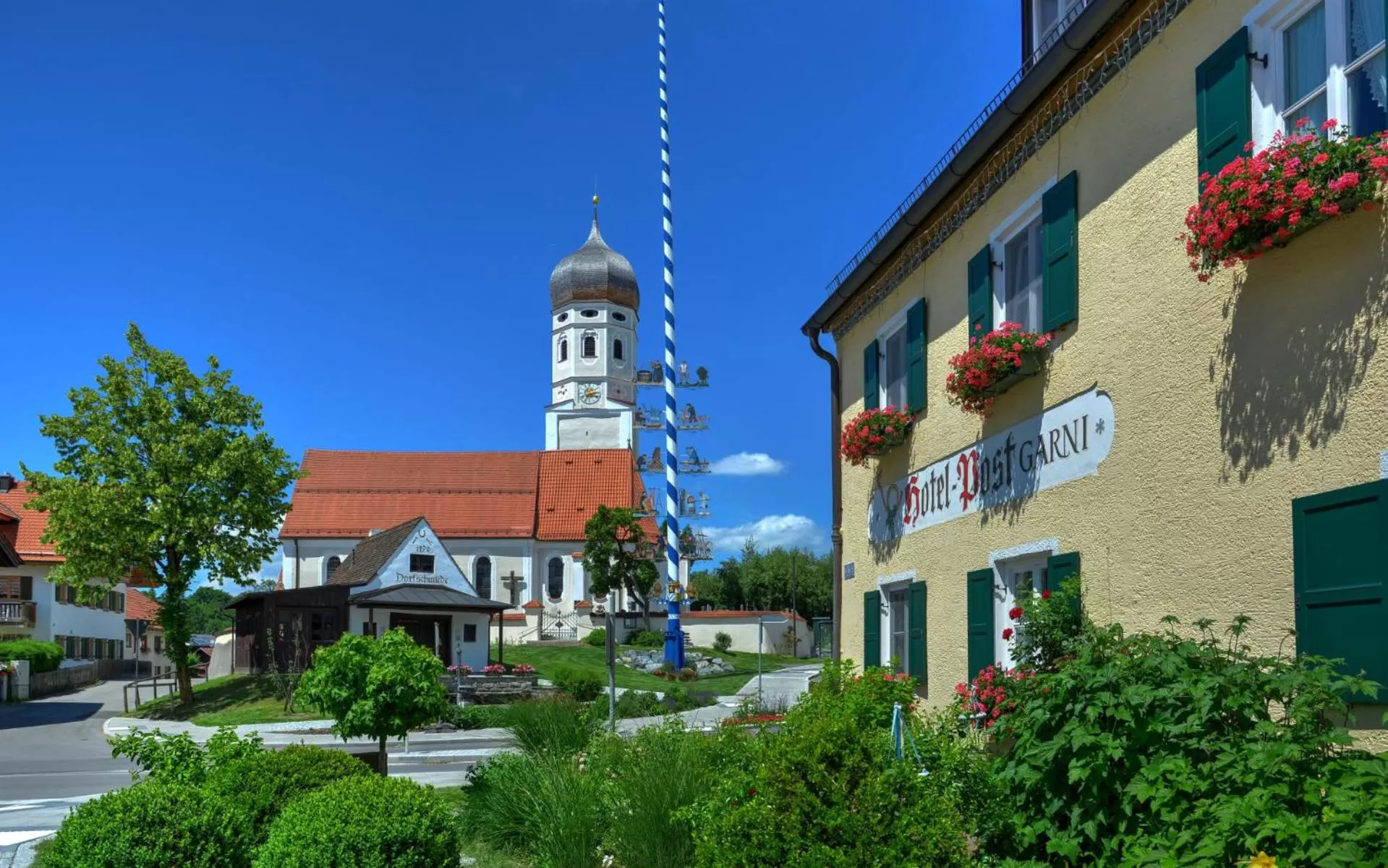 Property Building in Boutique Hotel POST ANDECHS
