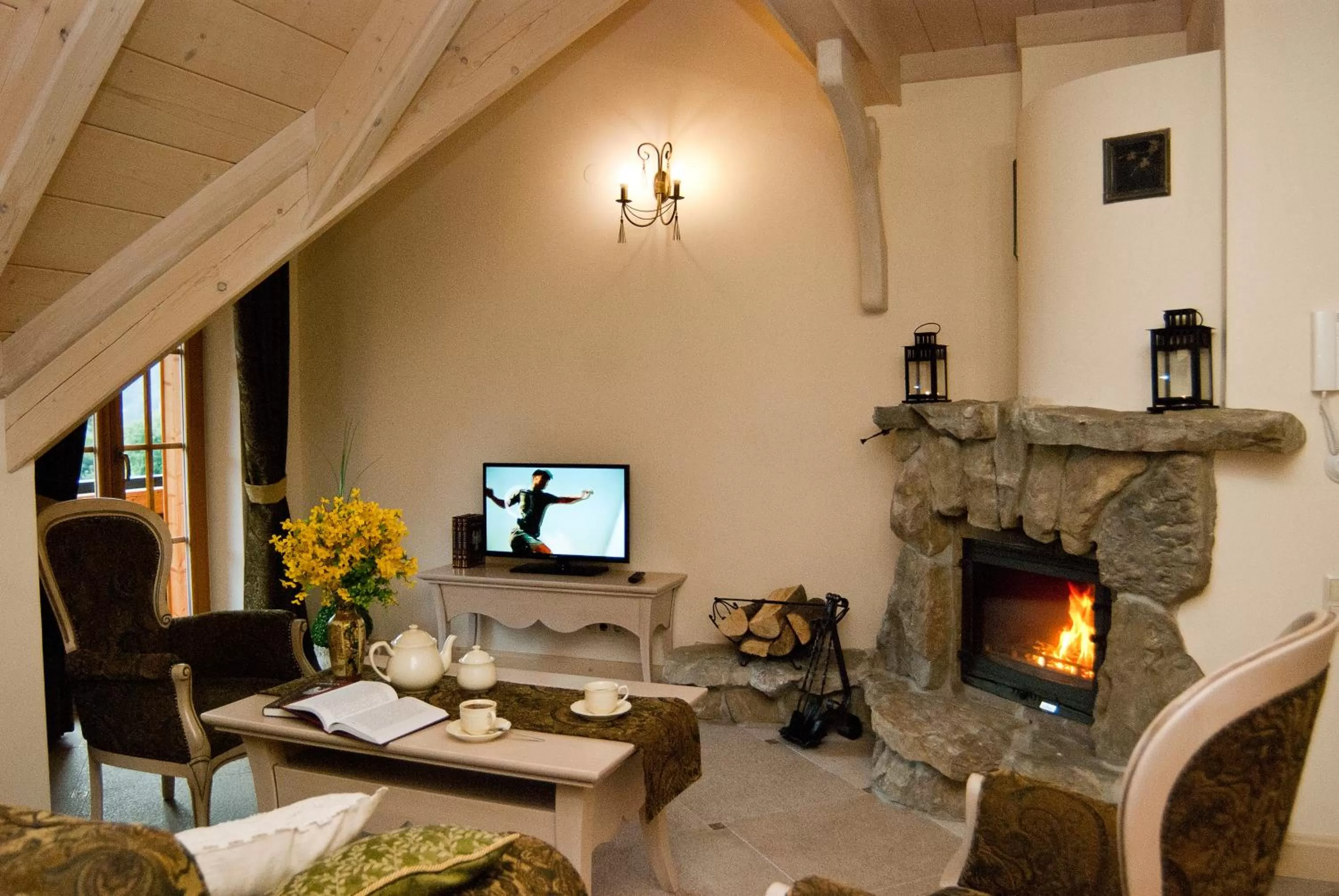 Two-Bedroom Apartment with Balcony in Krupówka Mountain Resort SPA & Wellness