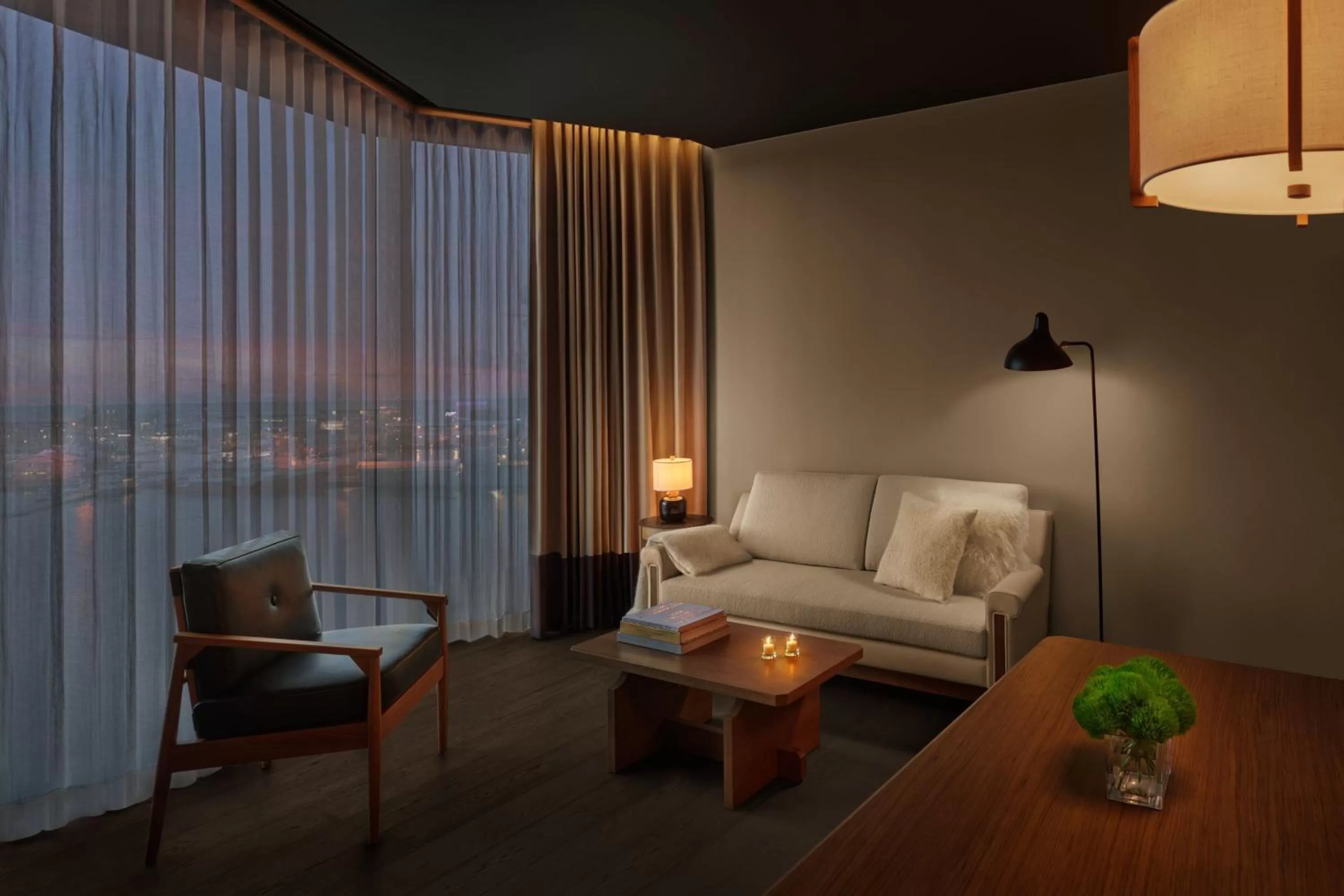 Living room in The Reykjavik EDITION