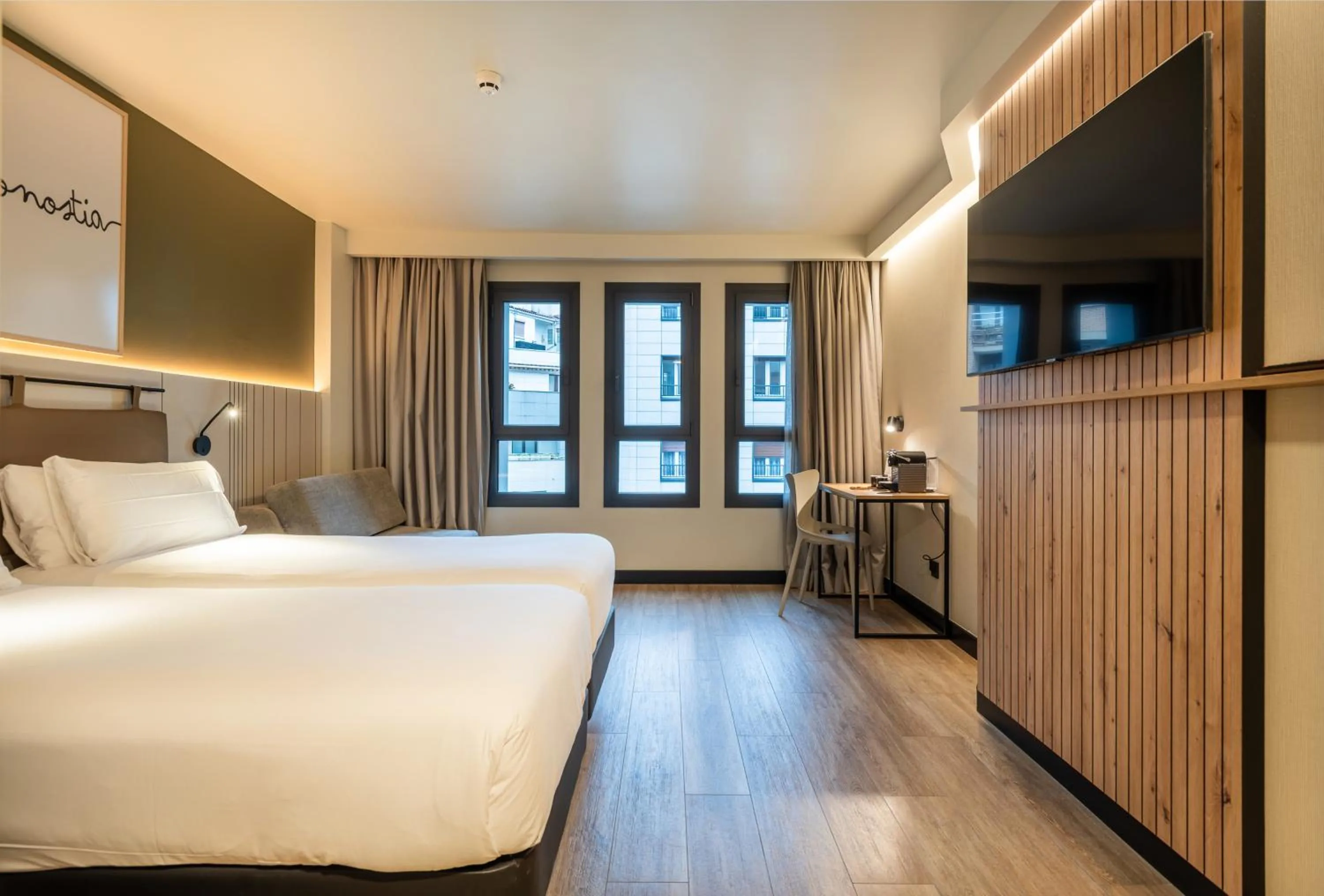 Bed in Hotel Bed4U Zurriola San Sebastian