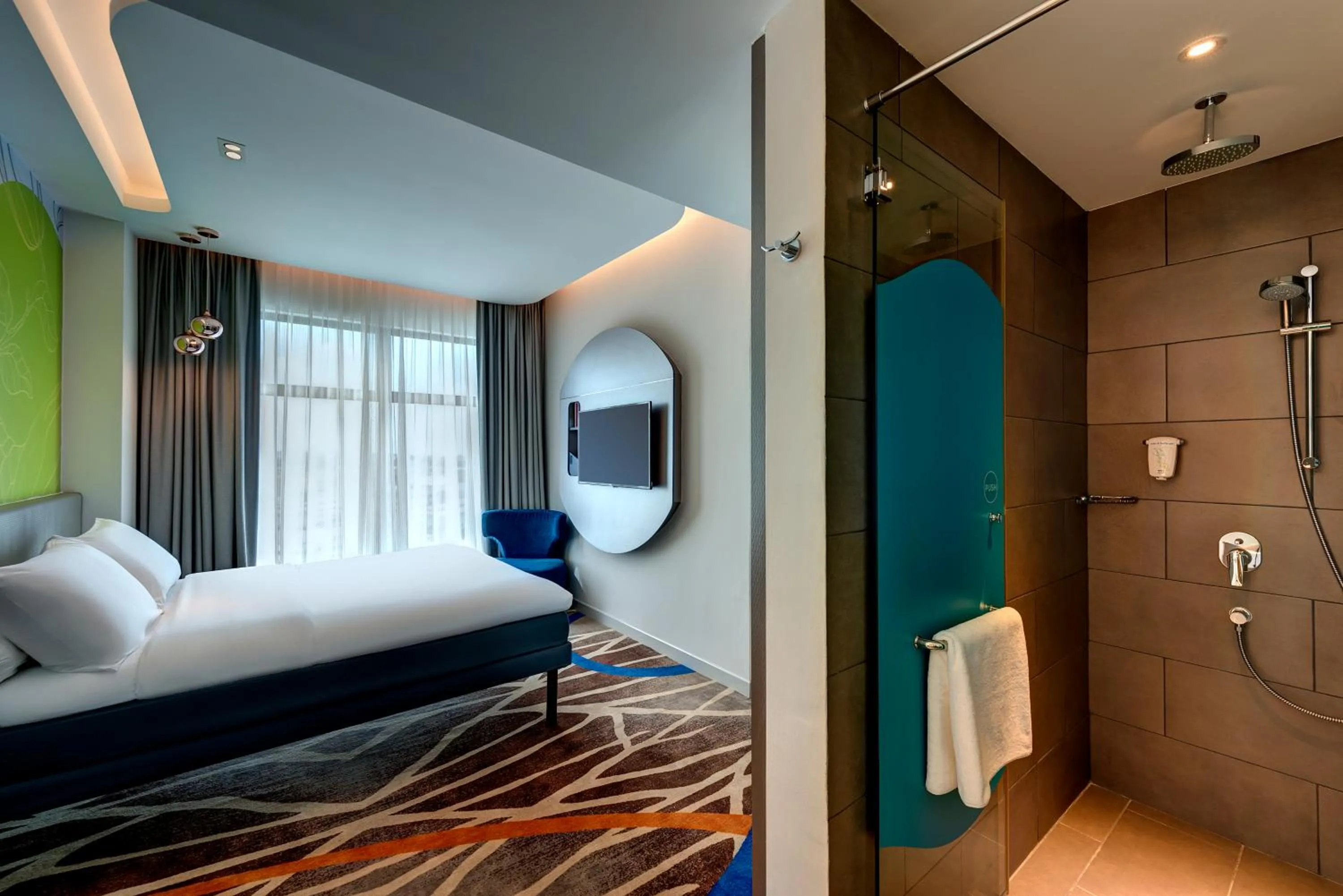 Photo of the whole room, Bed in ibis Styles Johor Iskandar Puteri