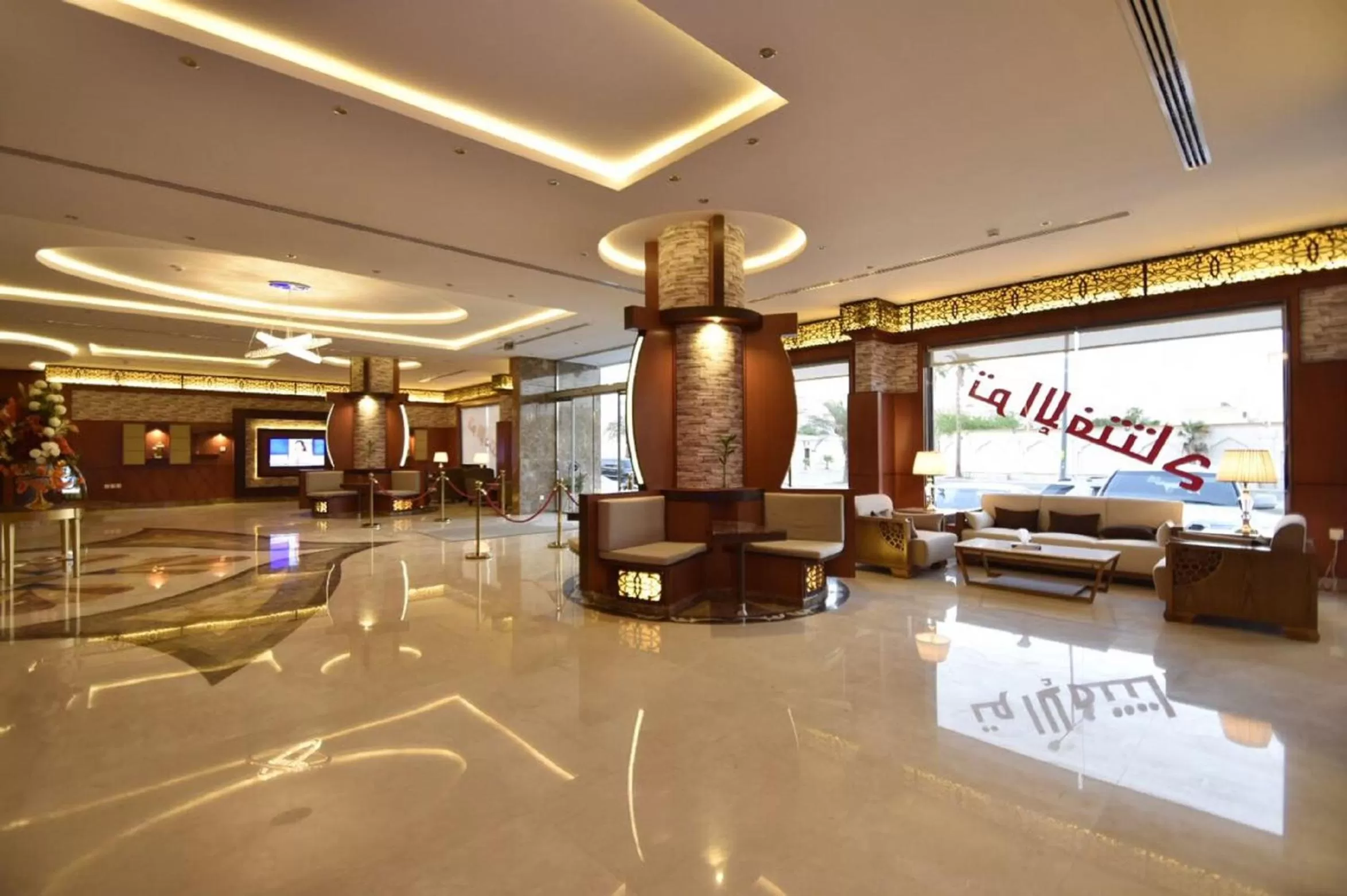 On site in Abat Suites