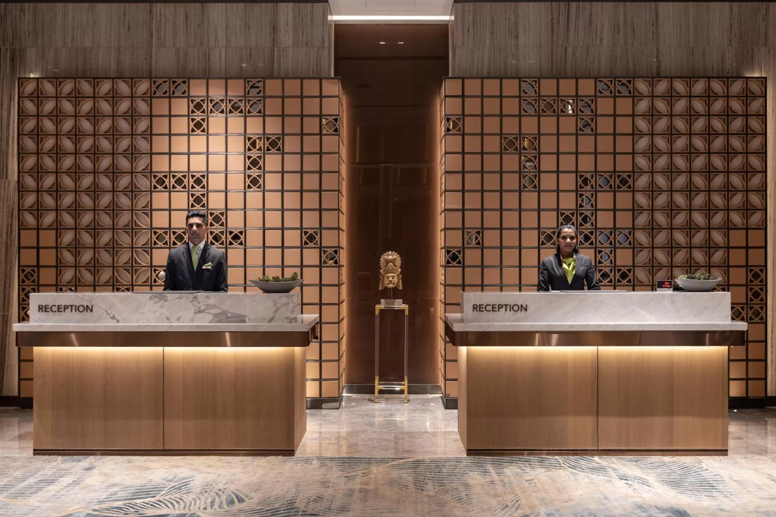 Staff in Courtyard by Marriott Colombo