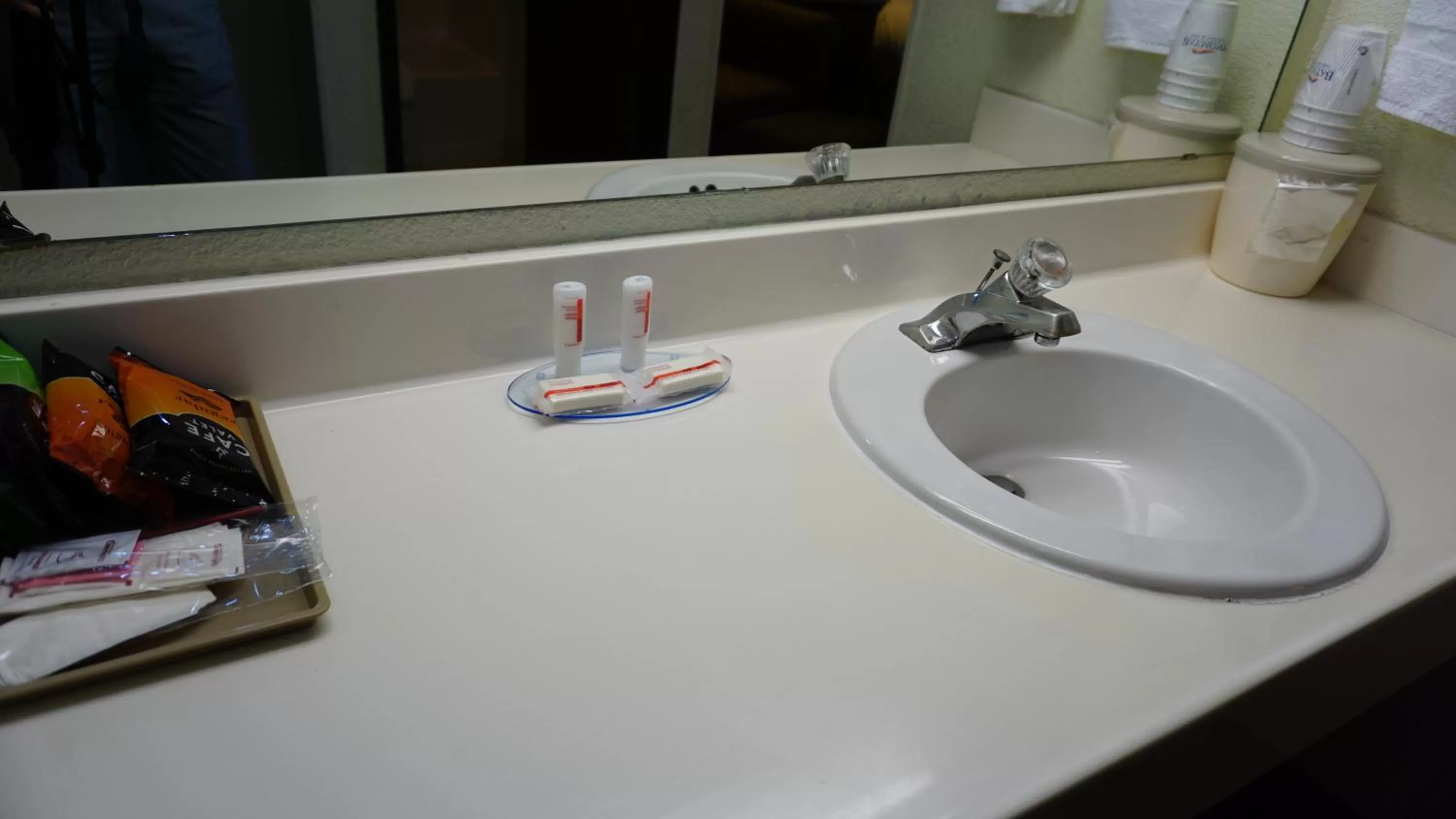 Bathroom in Baymont by Wyndham Arlington At Six Flags Dr