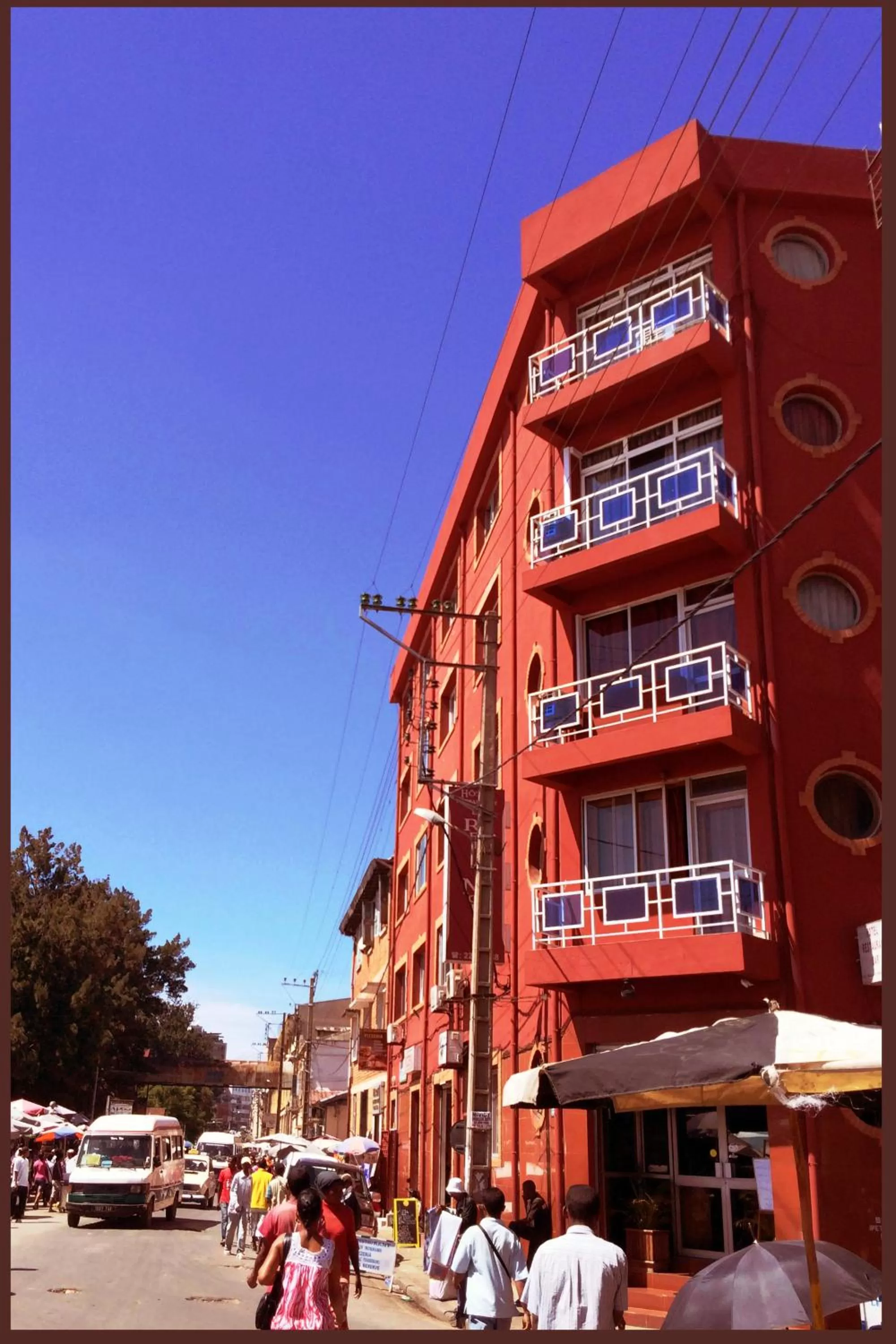 View (from property/room), Property Building in Hotel Le Relais Normand
