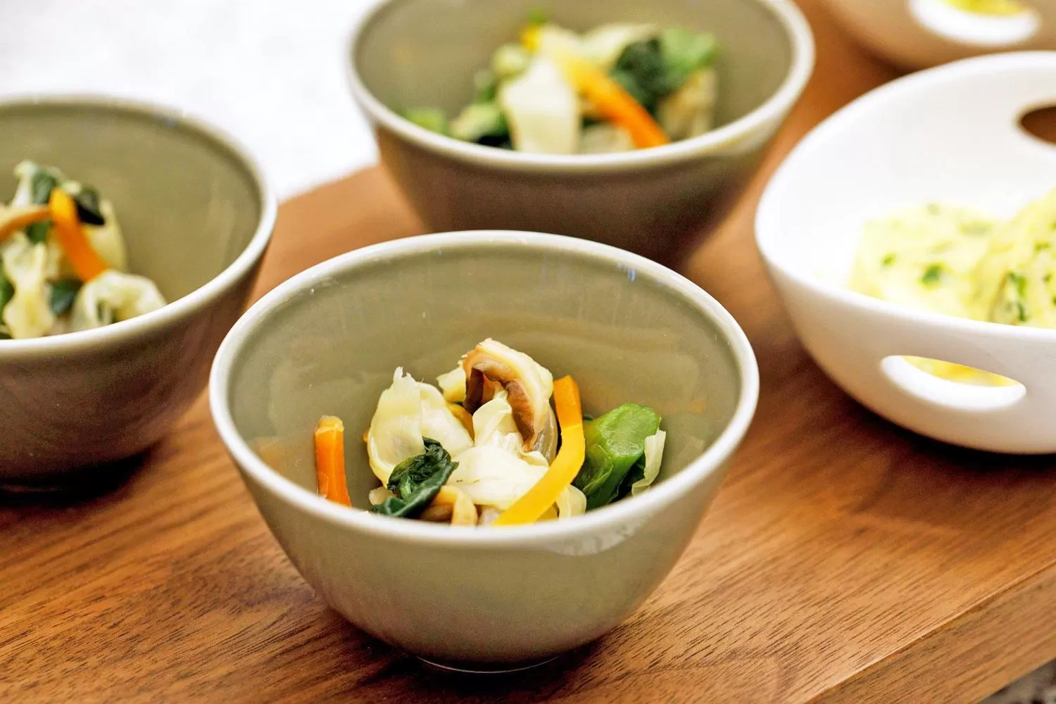 Buffet breakfast in Hotel JAL City Fukuoka Tenjin