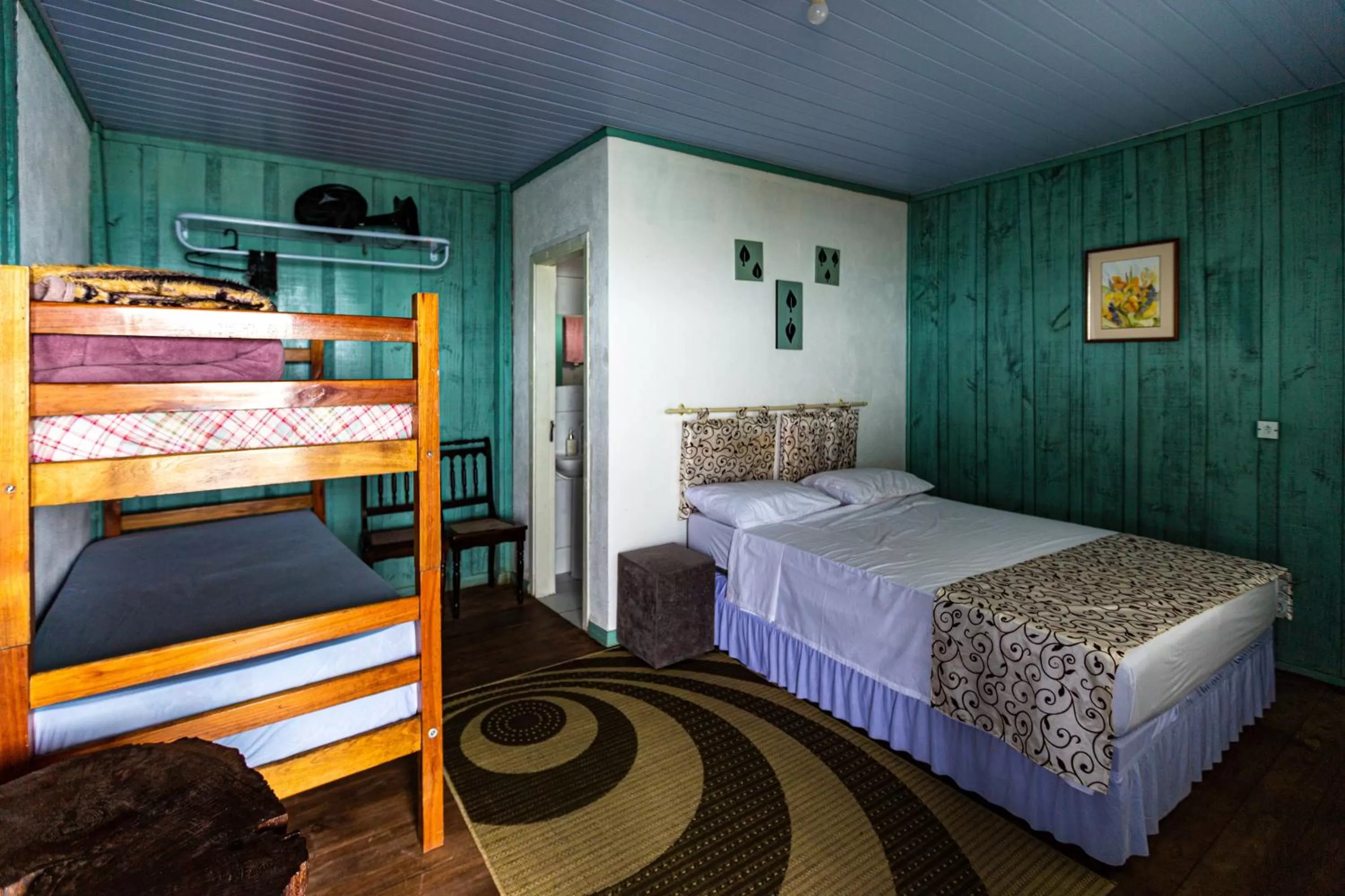 Bedroom, Bunk Bed in Pousada Vida Simples