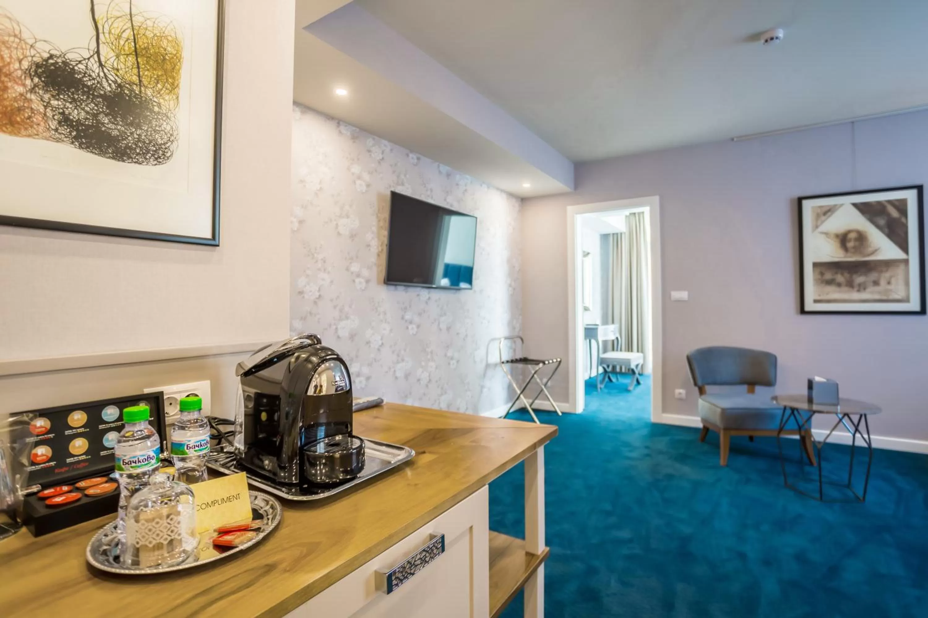 TV and multimedia in Hotel Residence Promenade