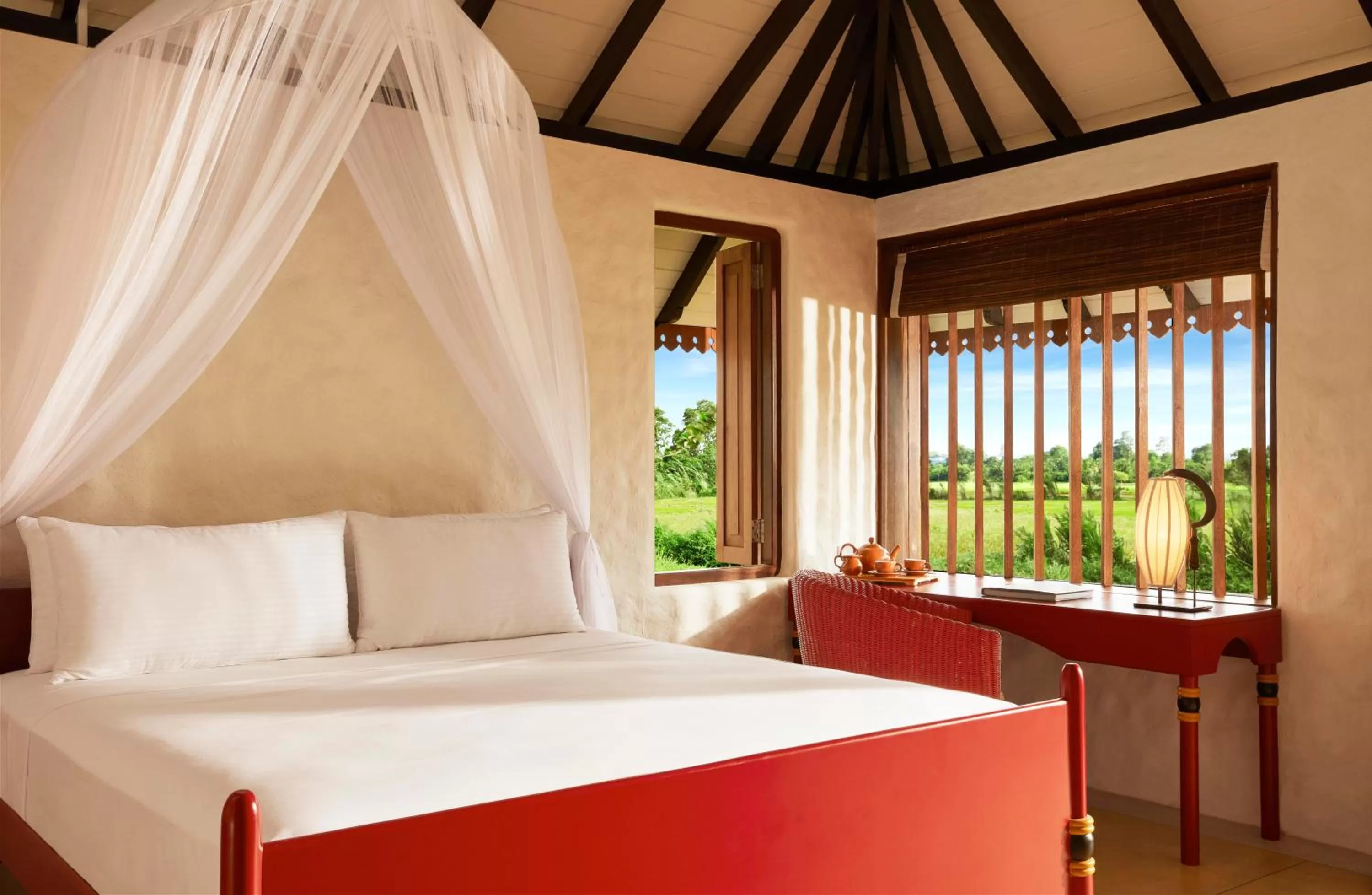 Photo of the whole room, Bed in Jetwing Kaduruketha