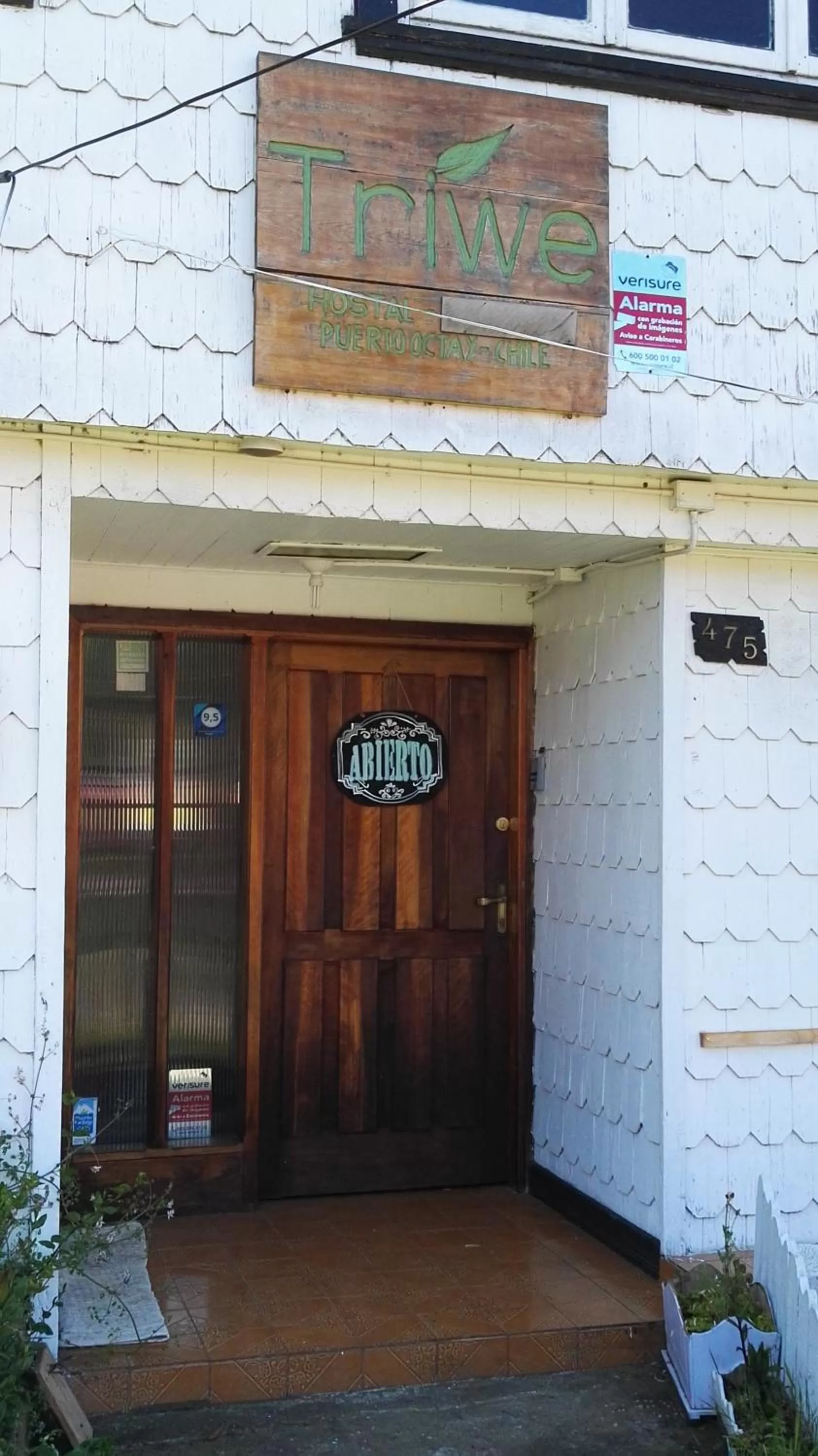 Facade/entrance in Hostal Triwe