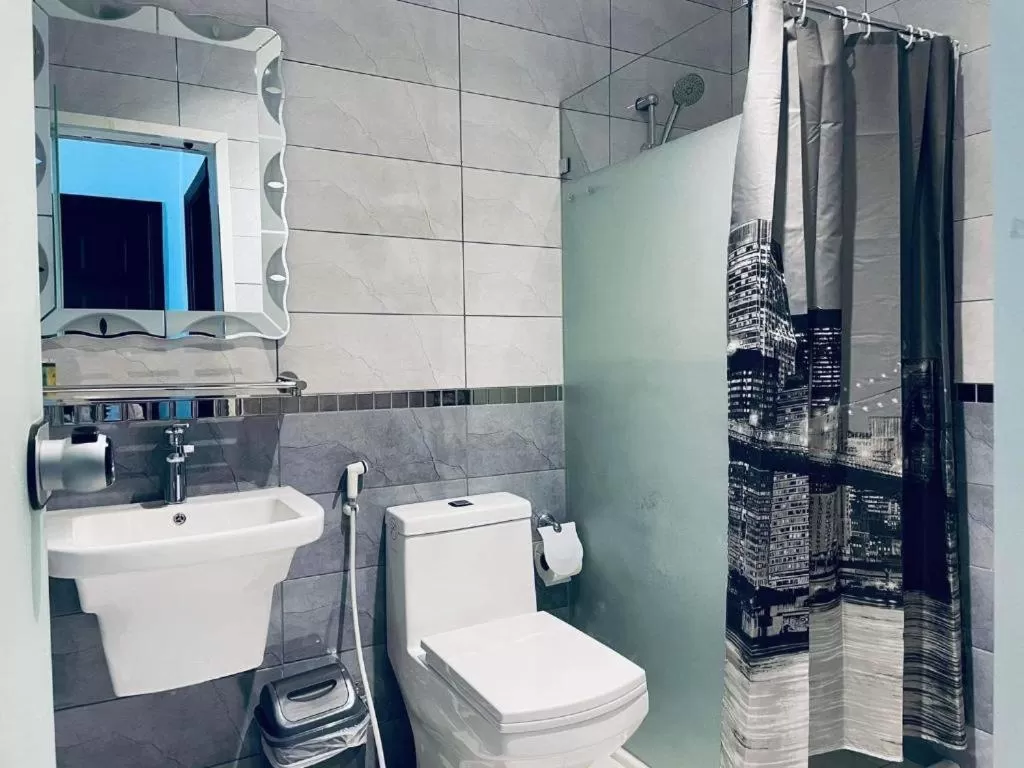 Bathroom in Atlantis Suites Hotel