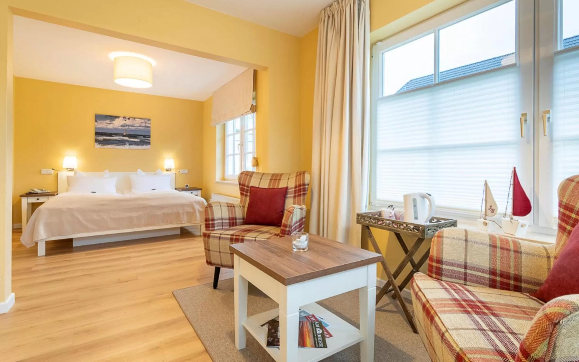 Photo of the whole room, Bed in Hotel Landhaus Ellerbrock