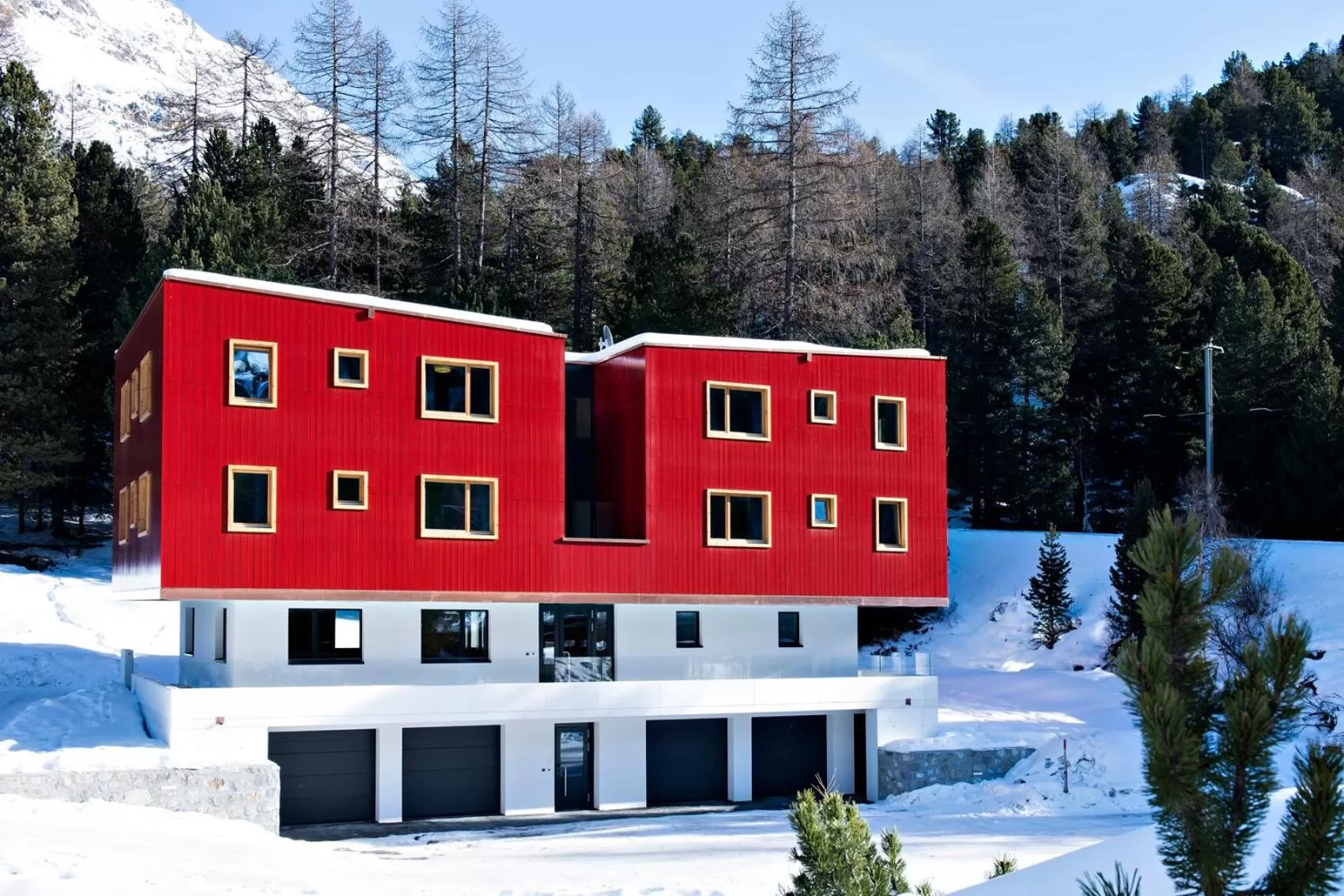 Property building in Hotel Morteratsch