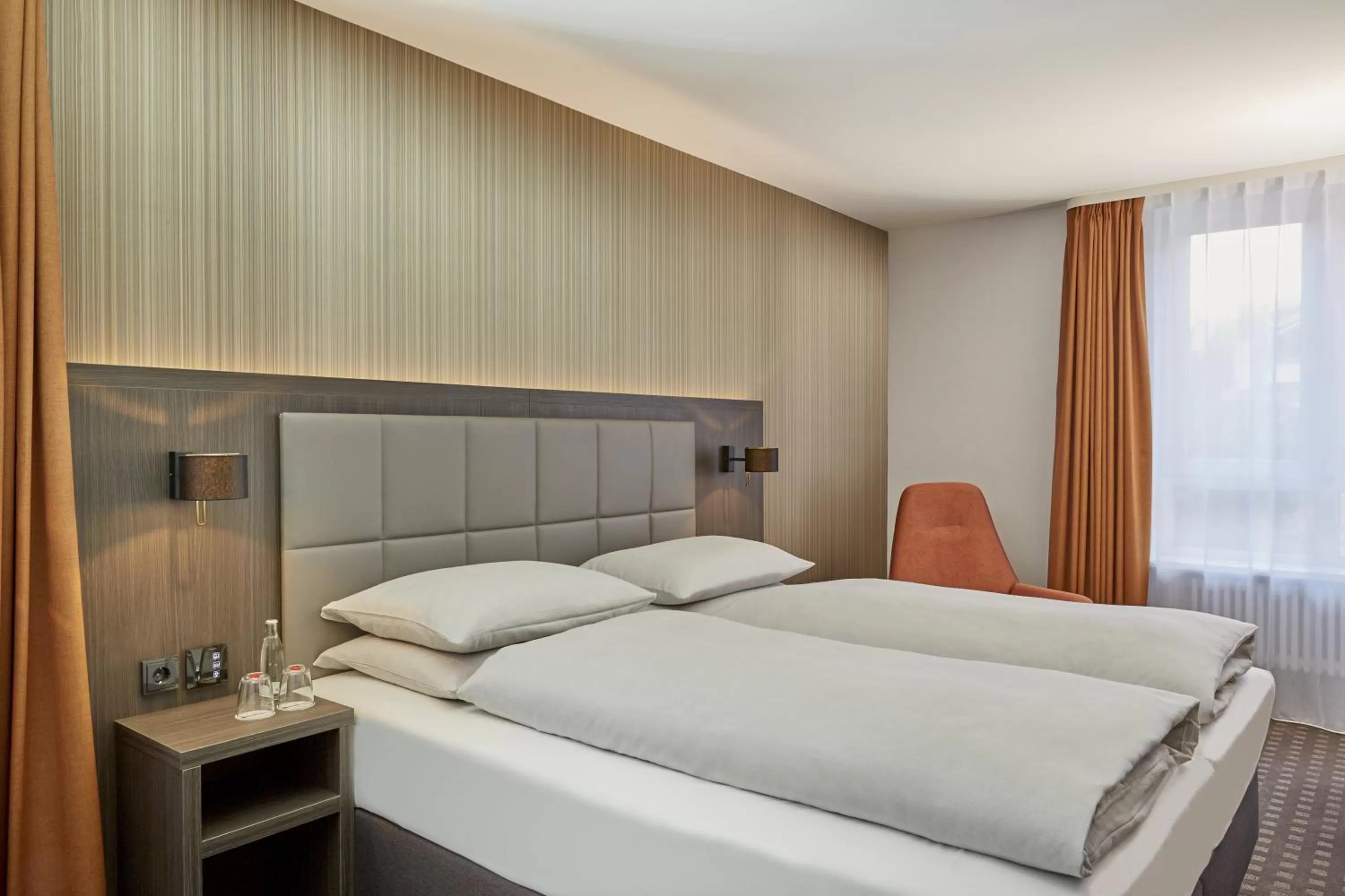 Decorative detail, Bed in H4 Hotel Residenzschloss Bayreuth