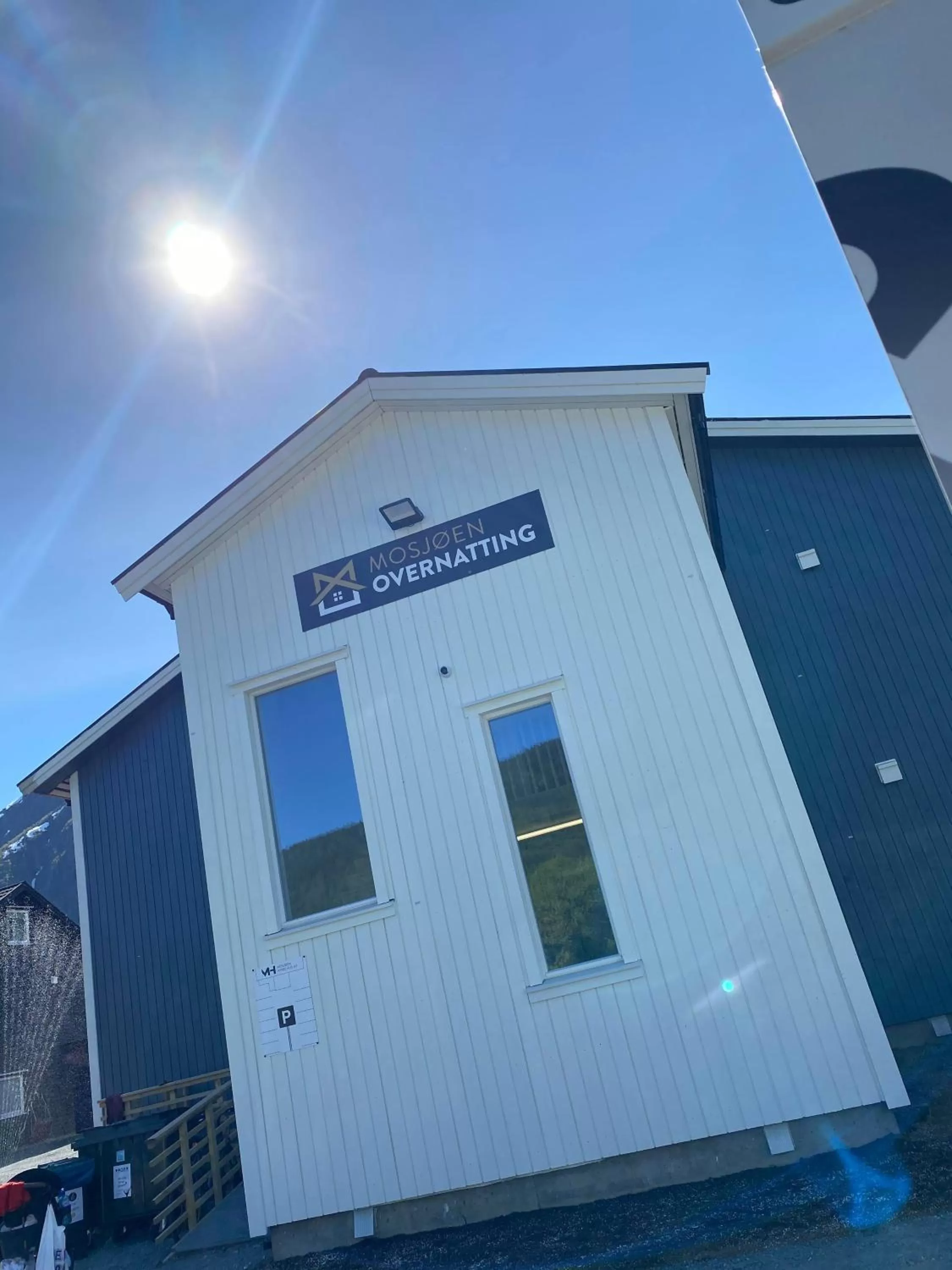 Property building in Mosjøen Overnatting, Finnskoggata 20