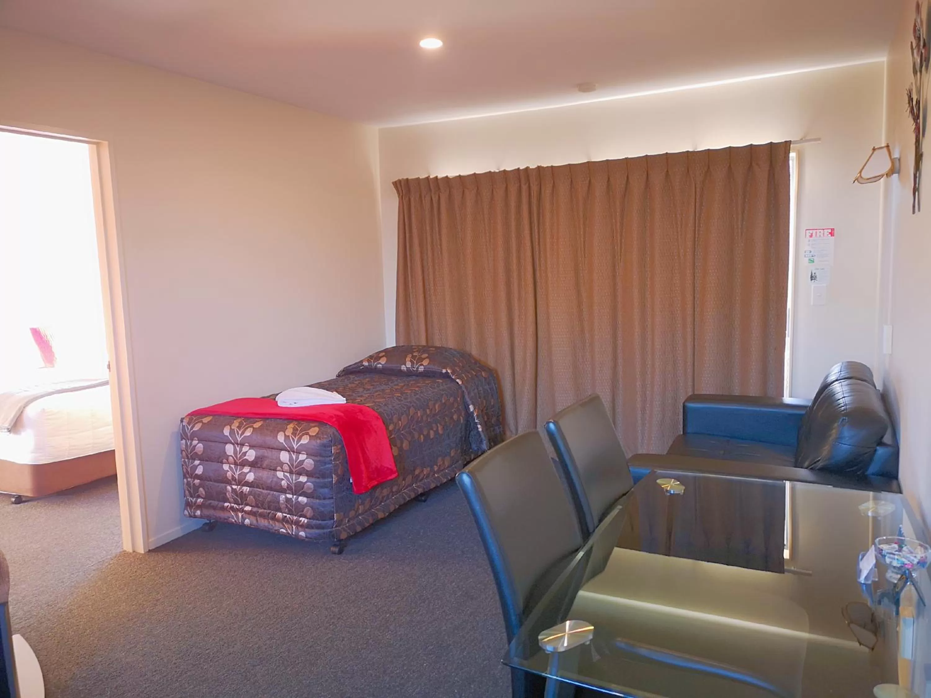 Living room in Aston Court Motel