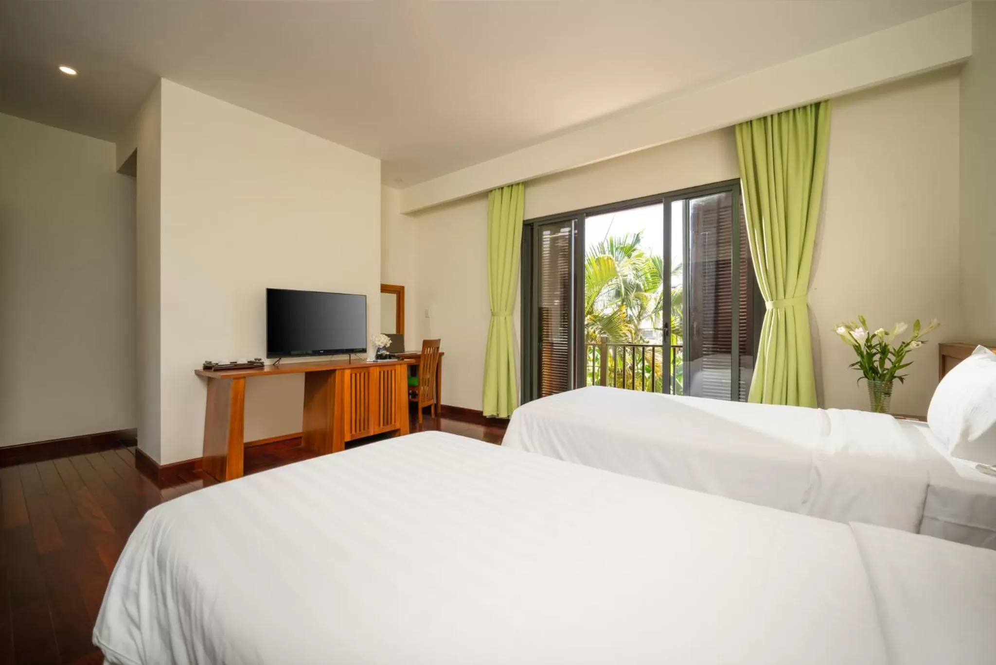 Bed in Palm Village Hoian - STAY 24H