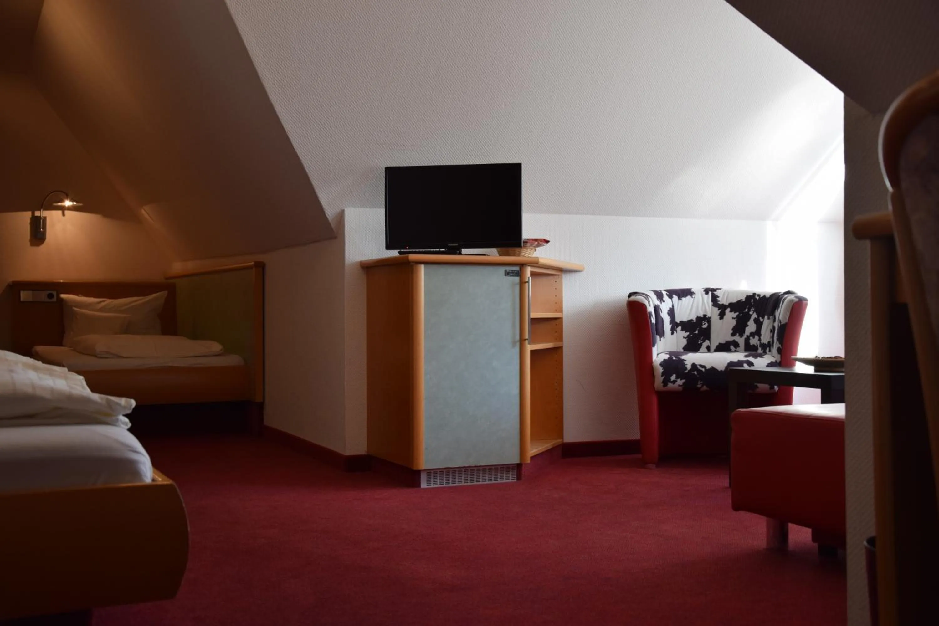 Photo of the whole room, Bed in Hotel Roter Löwe