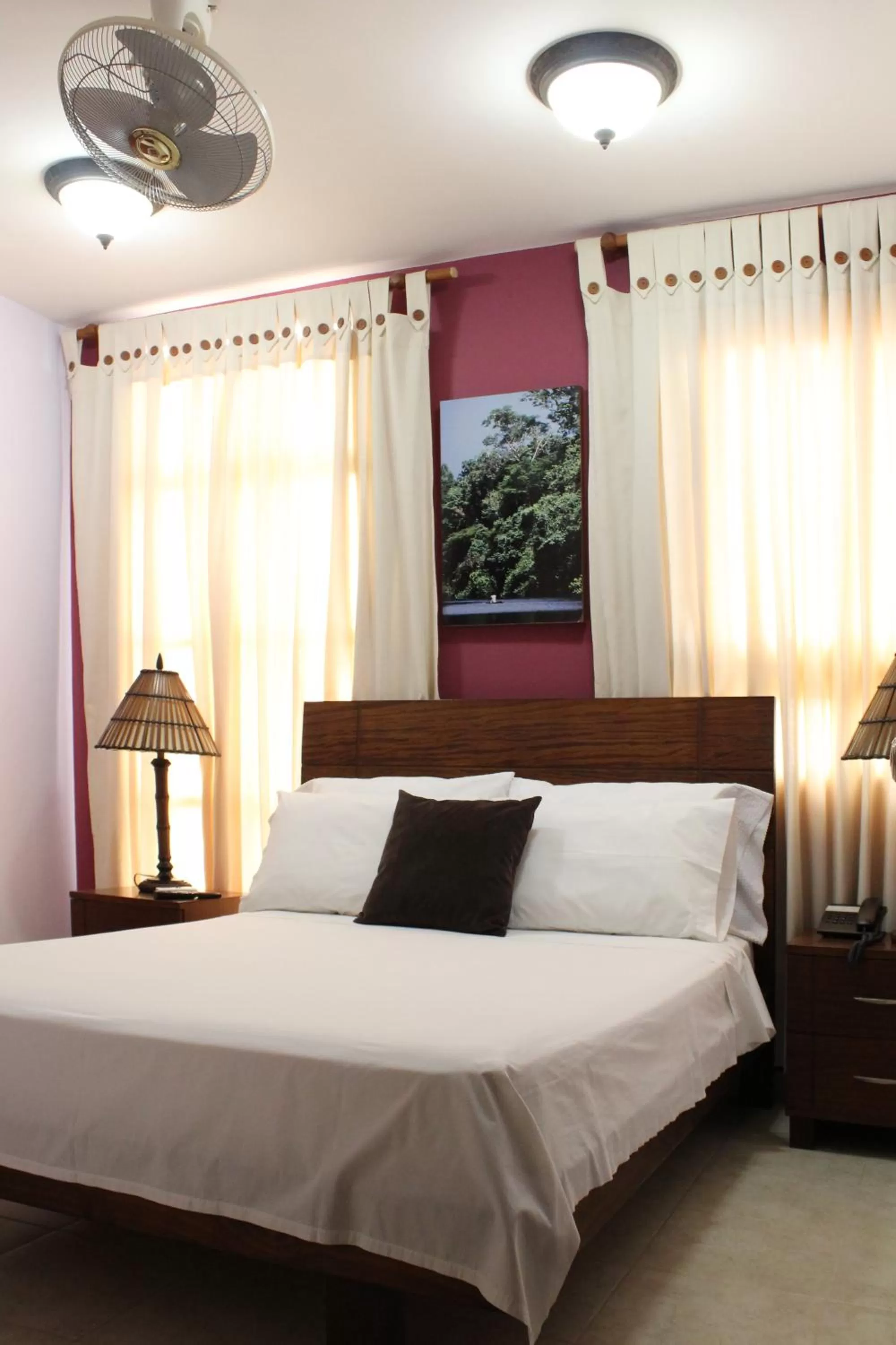 Bed in Hotel Solaris