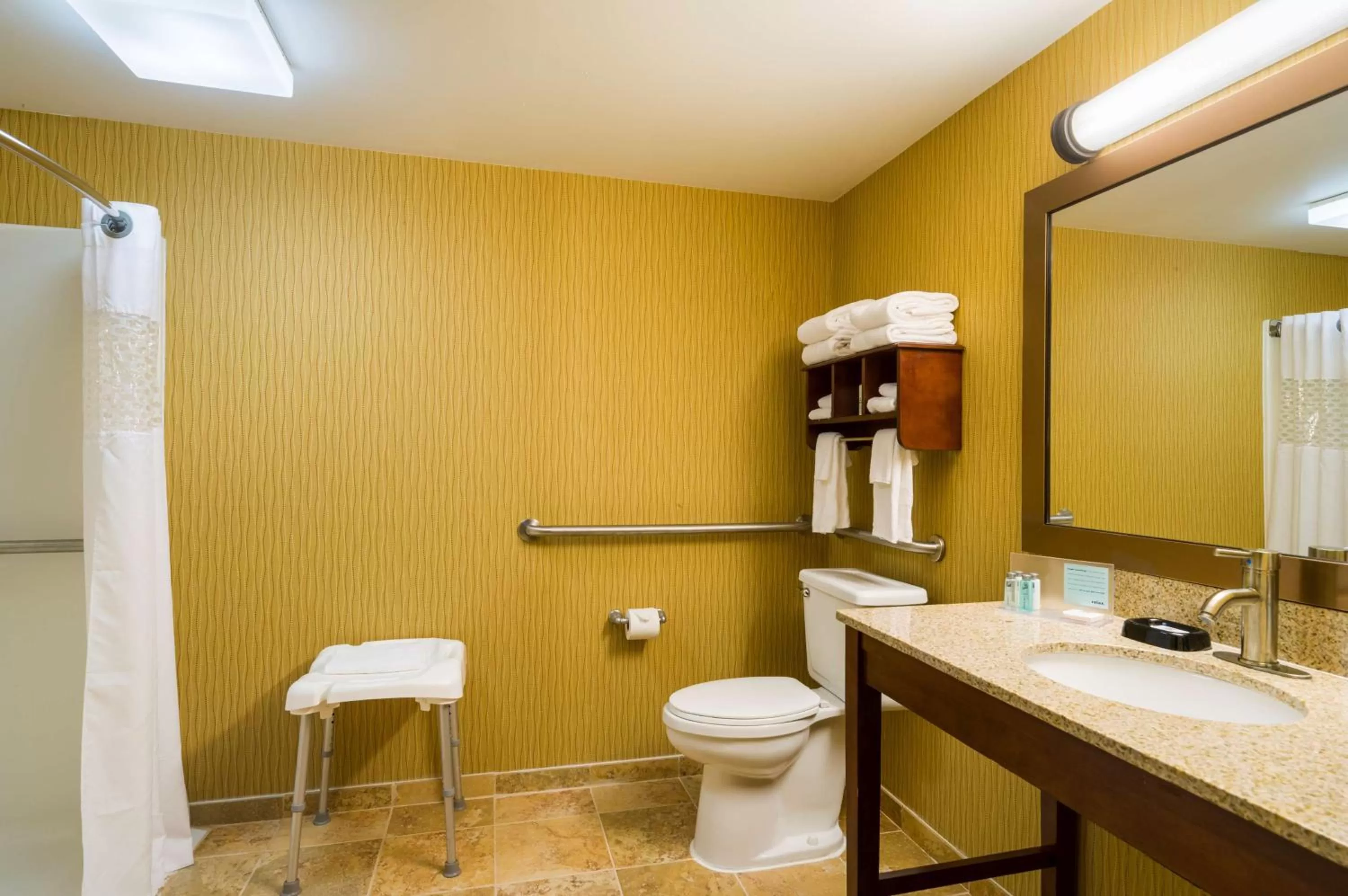 Shower in Hampton Inn Danville