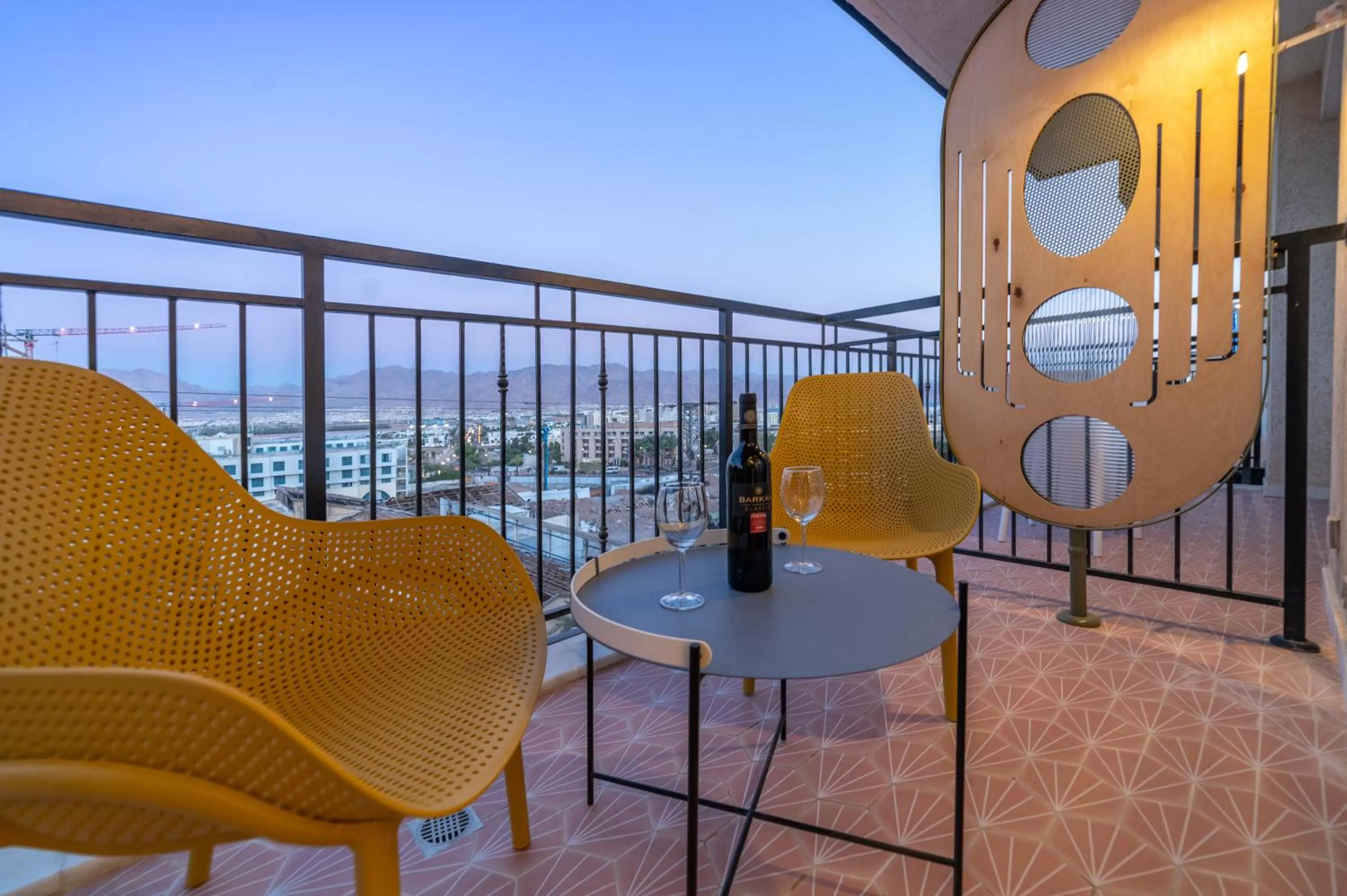 Balcony/Terrace in Stay Eilat