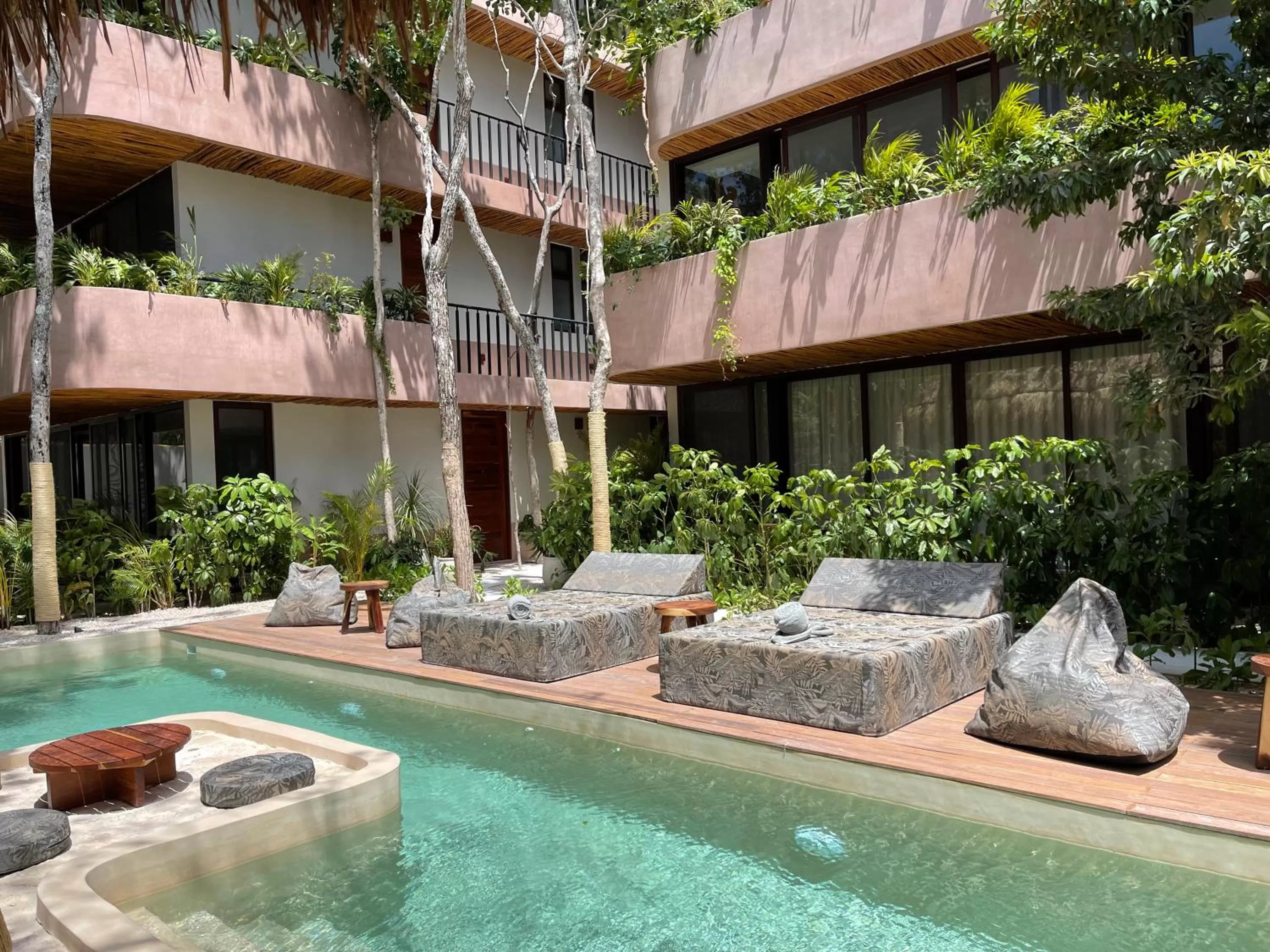 Swimming pool in Zereno Tulum Beach Club Access