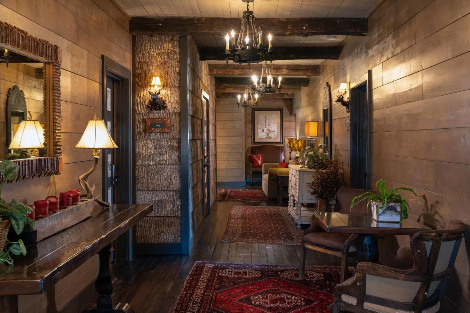 Seating area in The White Birch Inn