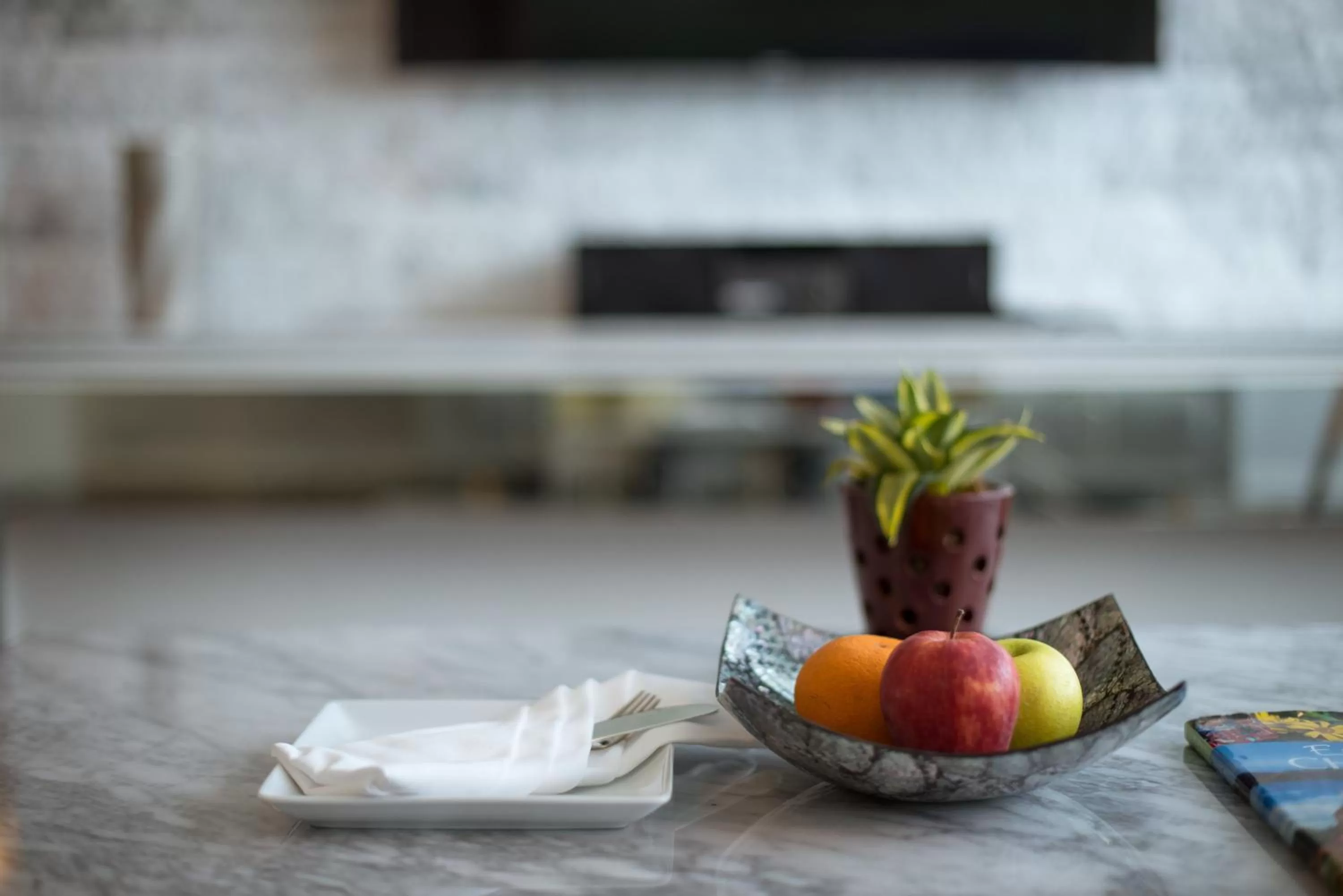 Living room in North Hill City Resort