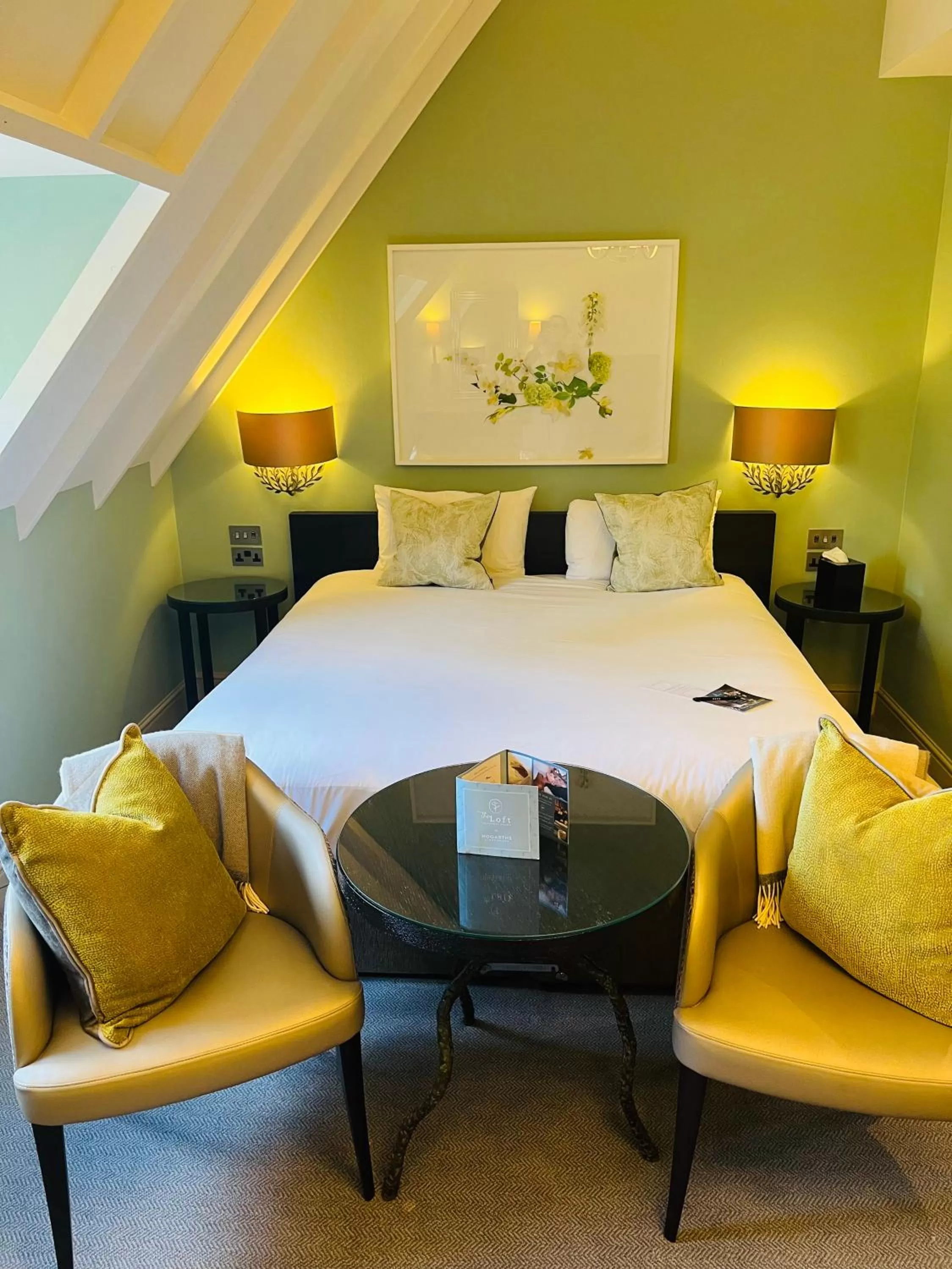 Bed in Hogarths Stone Manor