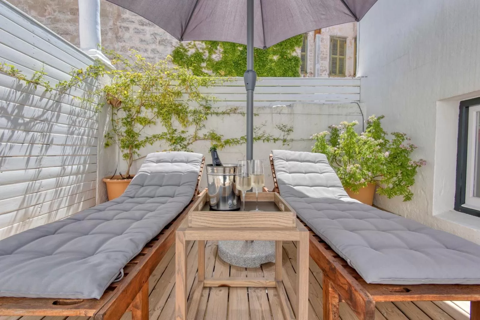 Balcony/Terrace in Can Alberti 1740 Boutique Hotel