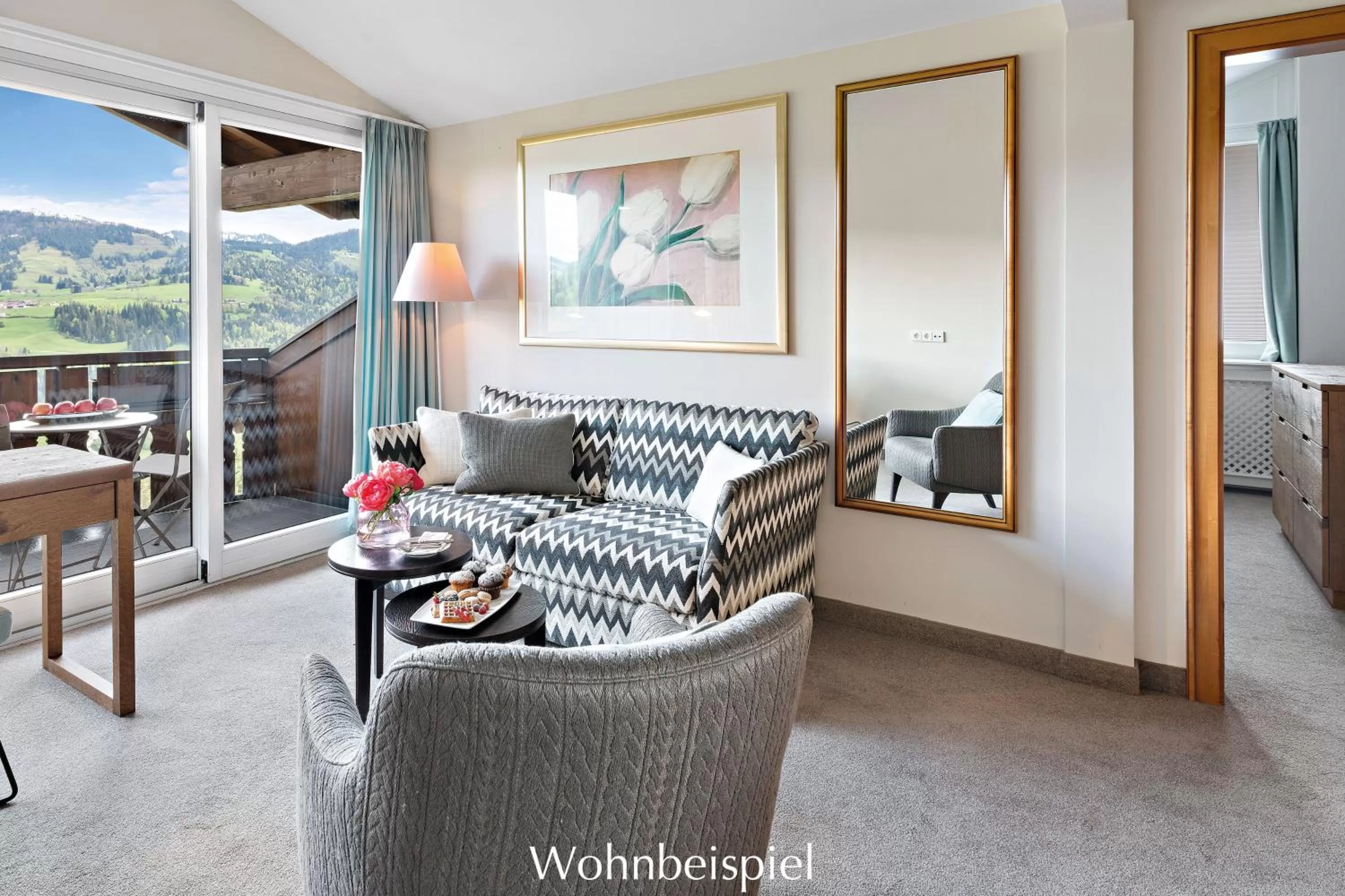 Living room in Allgäu Sonne