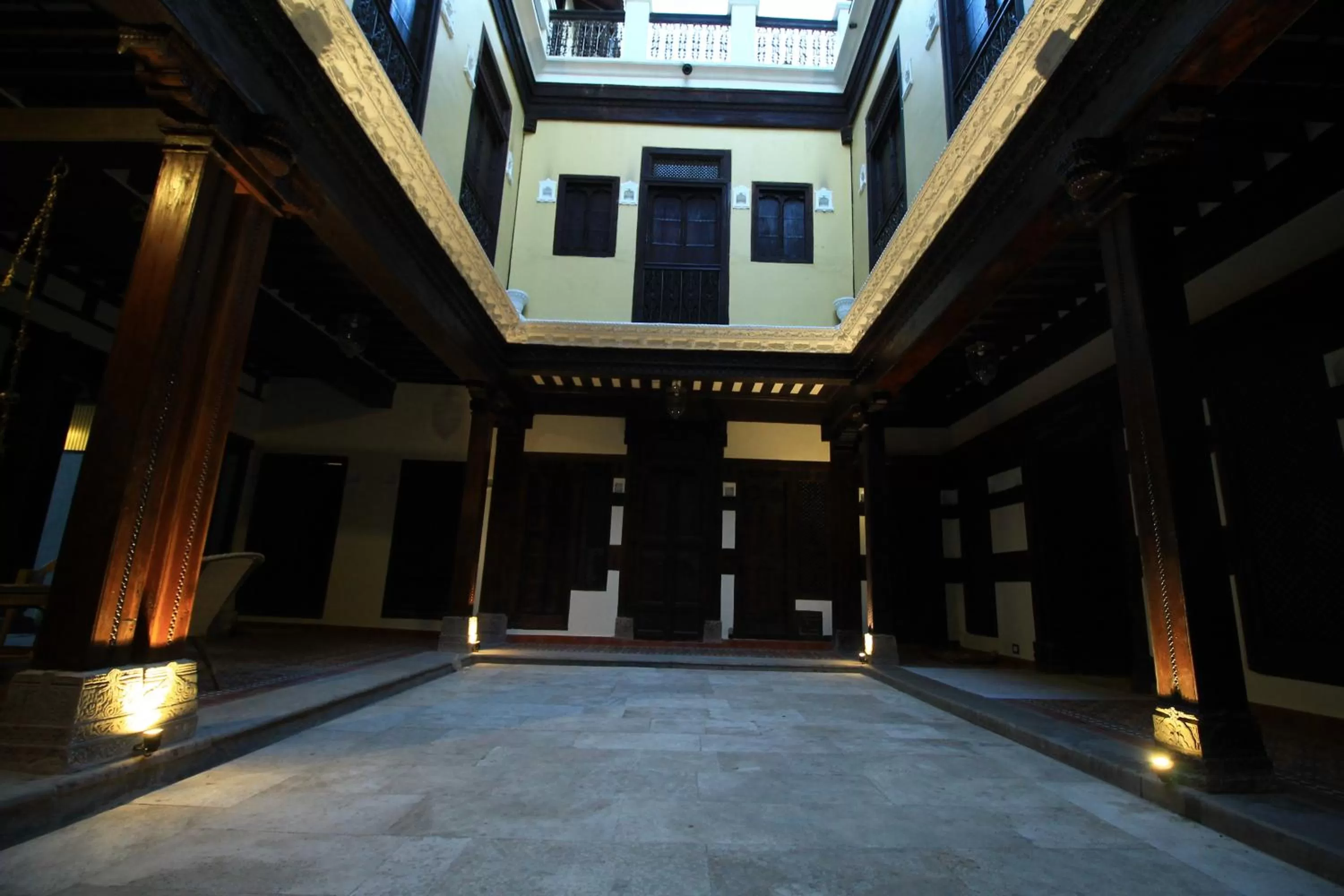 Facade/entrance in Deewanji Ni Haveli