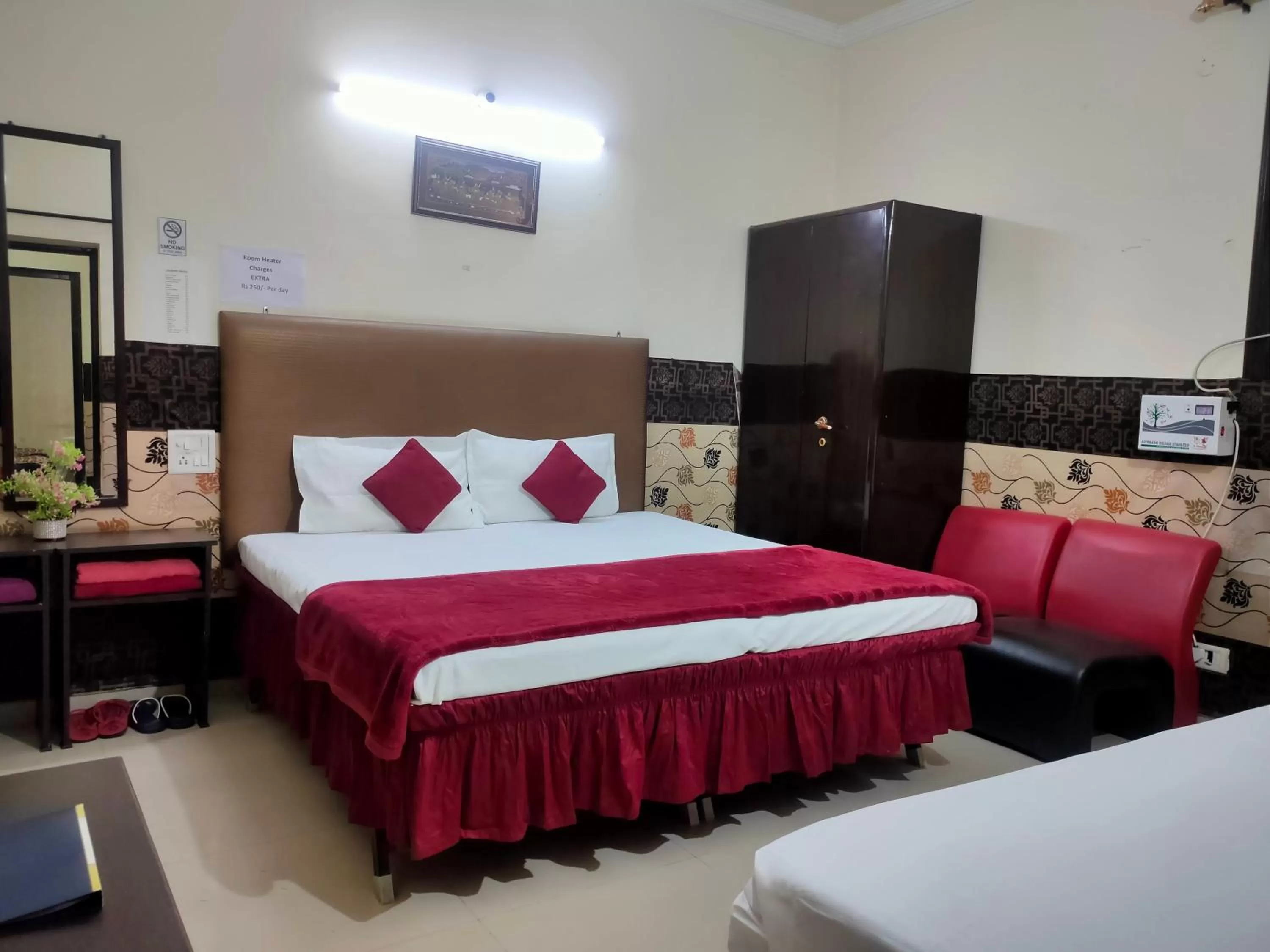 Photo of the whole room, Bed in New Chandigarh Holiday Home