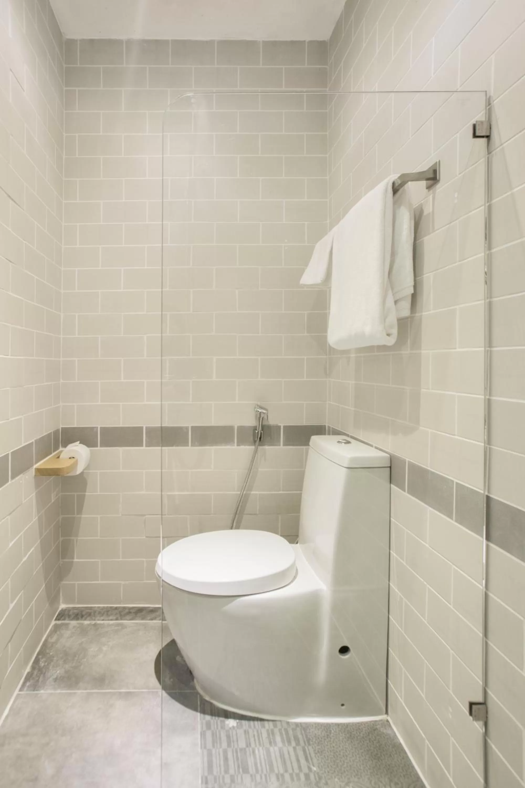 Shower in Fusion Suites Saigon